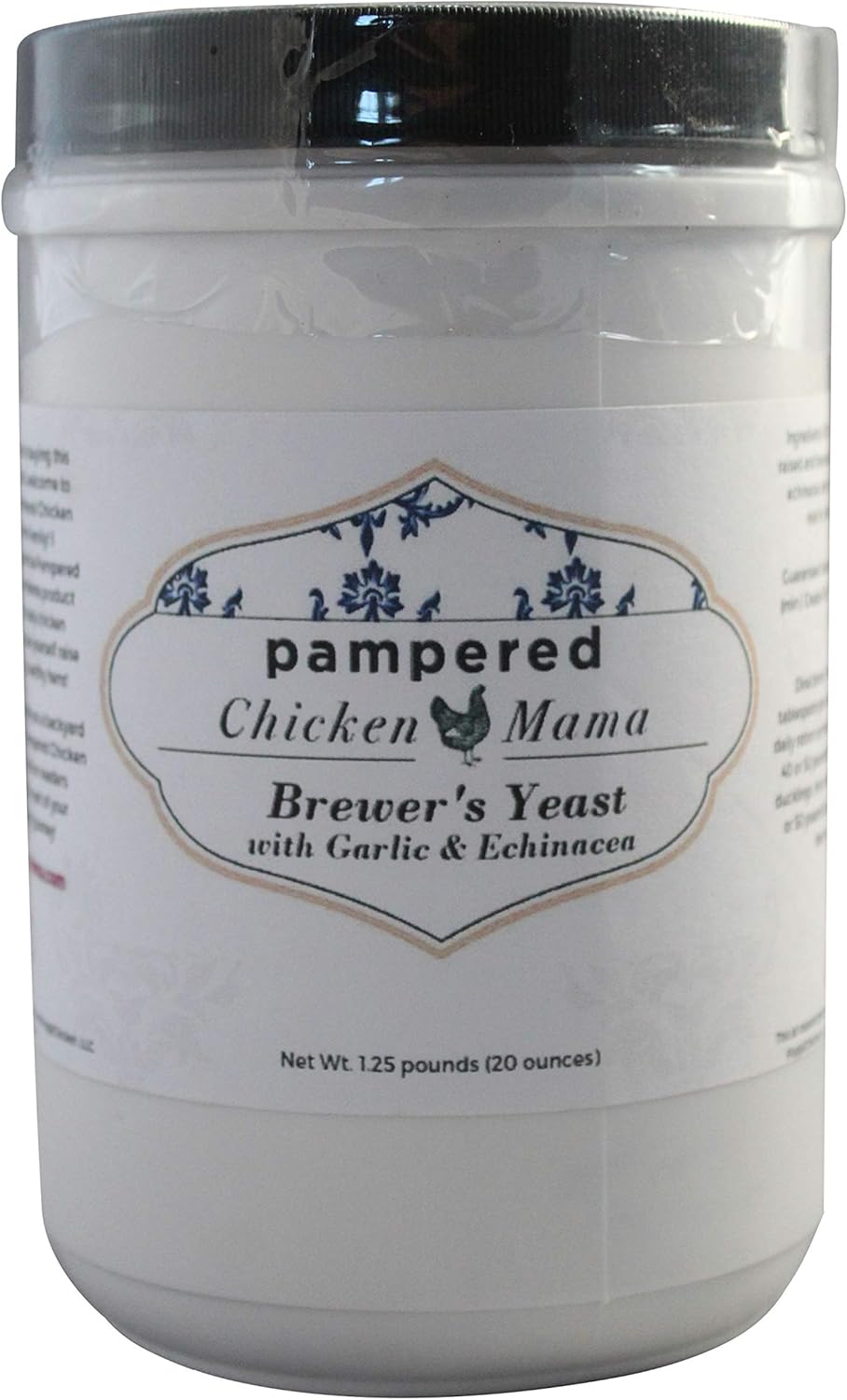 Organic Brewer's Yeast Supplement for Chickens & Ducks with Echinacea, Garlic, Oregano - 4 lbs