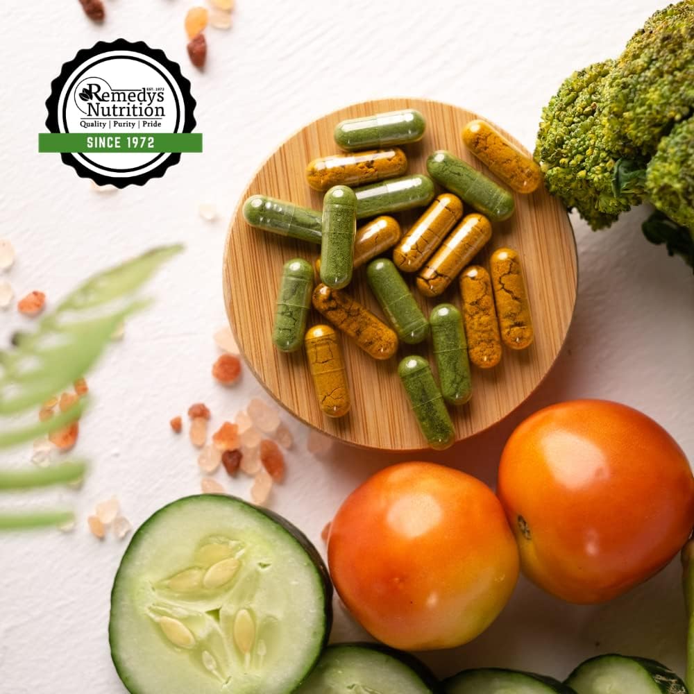 Organic Cat’s Claw Bark & Root Capsules - 1,000mg, 60 Count | Herbal Dietary Supplement for Immune Support | Vegan, Non-GMO, Gluten-Free | Two Month Supply