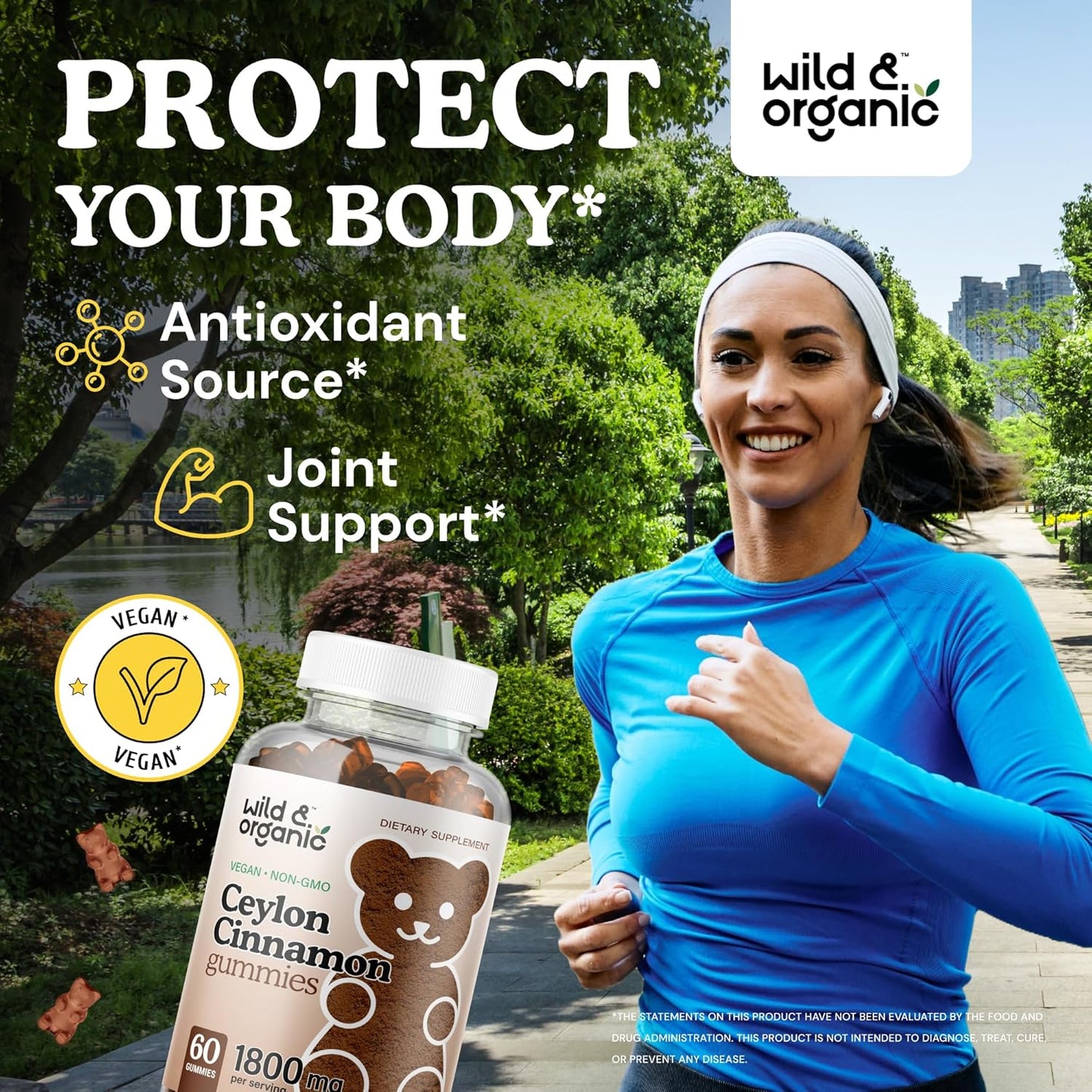 Organic Ceylon Cinnamon and Pine Bark Gummies - Wildcrafted and Natural