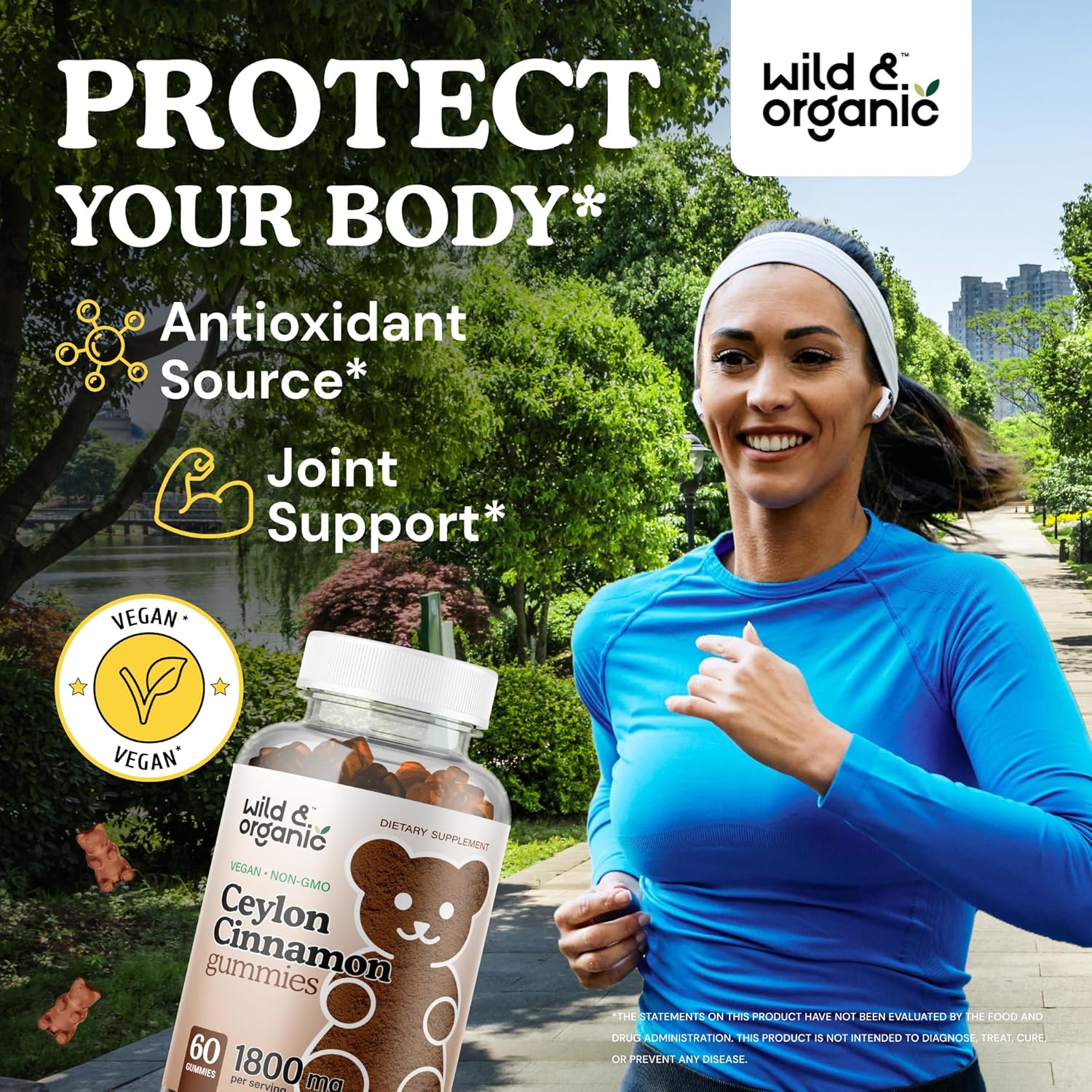 Organic Ceylon Cinnamon and Pine Bark Gummies - Wildcrafted and Natural