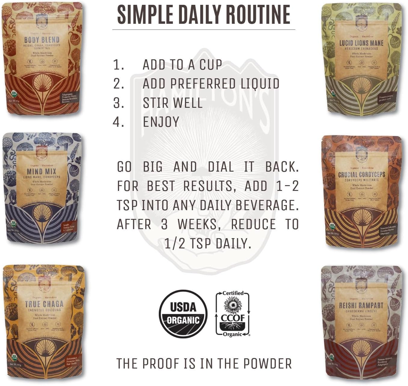 Organic Chaga Mushroom Extract Powder | Immune Support, Skin & Hair Health | High Potency | 30% Beta Glucans | No Additives | GF, Non-GMO, Vegan | 100g