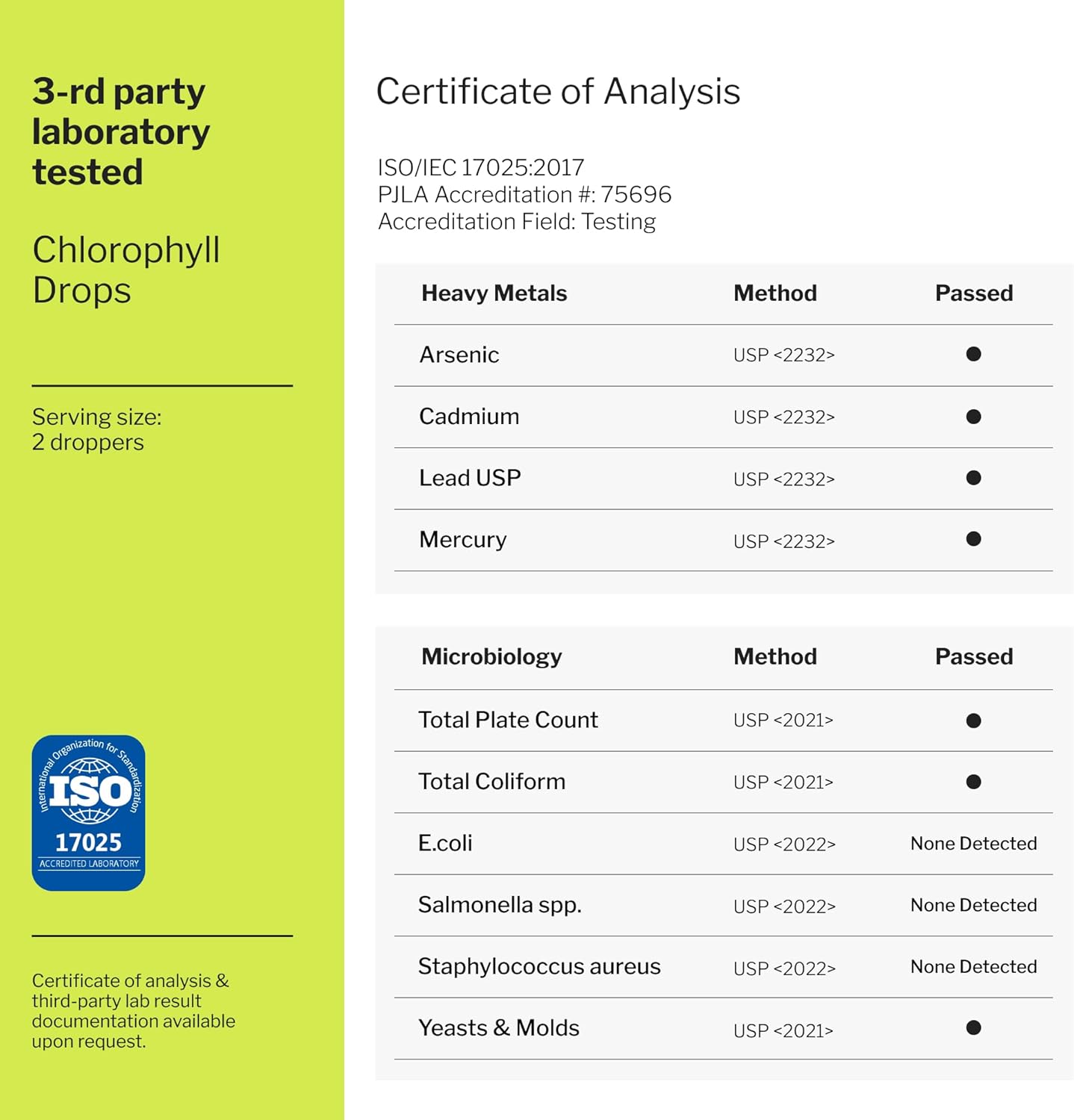 Organic Chlorophyll Liquid Drops - Natural Energy Boost & Deodorant Supplement - Fast Absorbing Vegan Formula for Oxygen Boost & Detox - Internal Deodorant & Body Cleanser