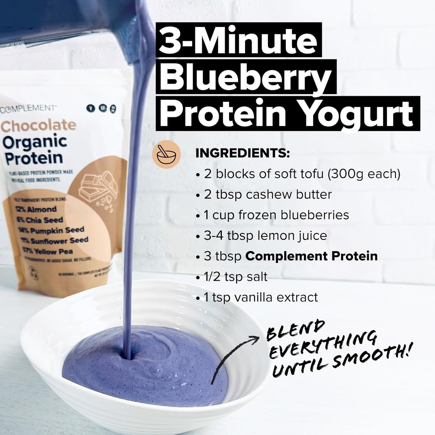 Organic Chocolate Vegan Protein Powder (30 Servings) Low Carb, Low Calorie, Sugar Free, Soy Free - Yellow Pea, Pumpkin Seed - 15g Plant Based Protein Powder - BoostGo Australia