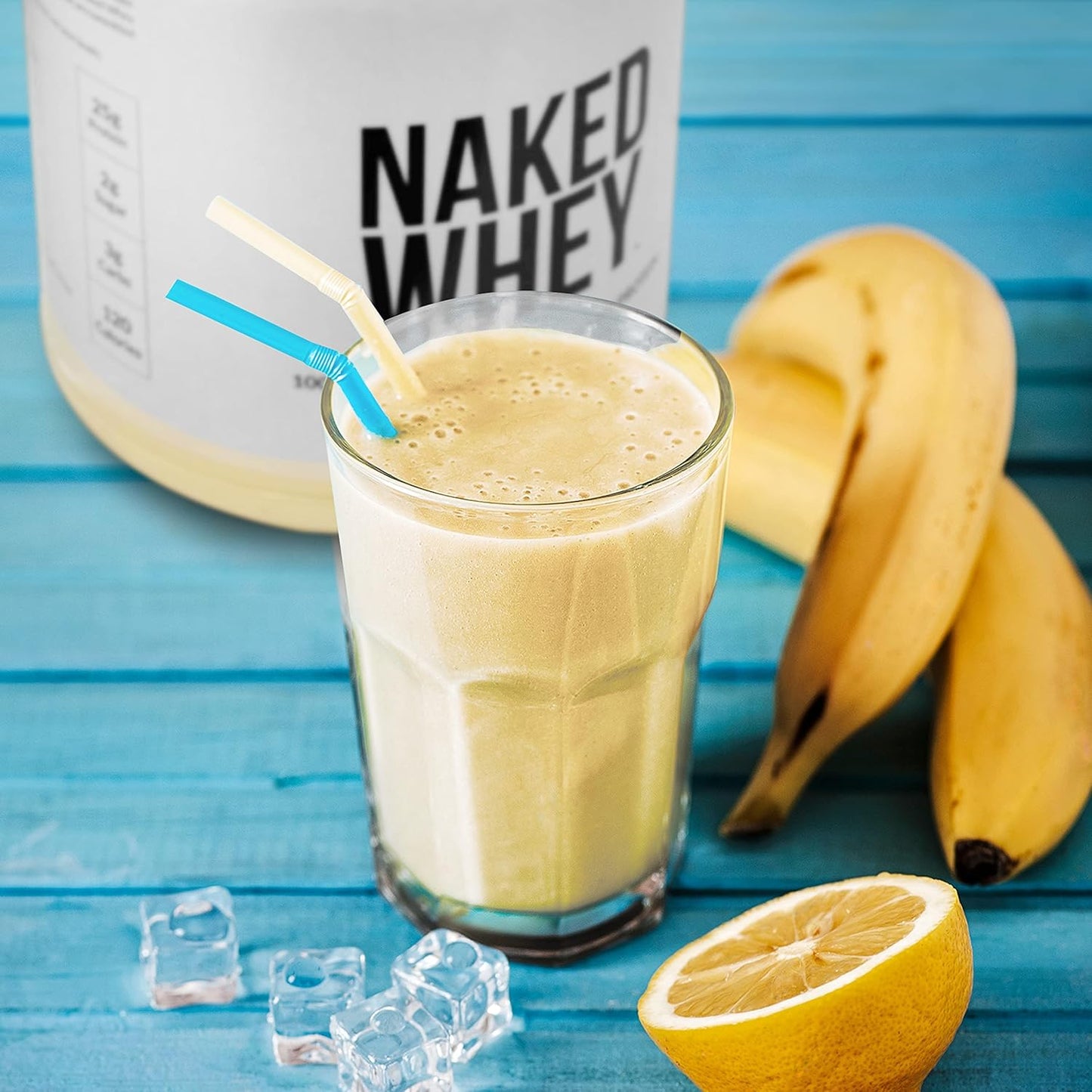 Organic Coconut Sugar Vanilla Whey Protein Powder - Grass Fed, Natural, GMO-Free, 5Lb Bulk - 61 Servings