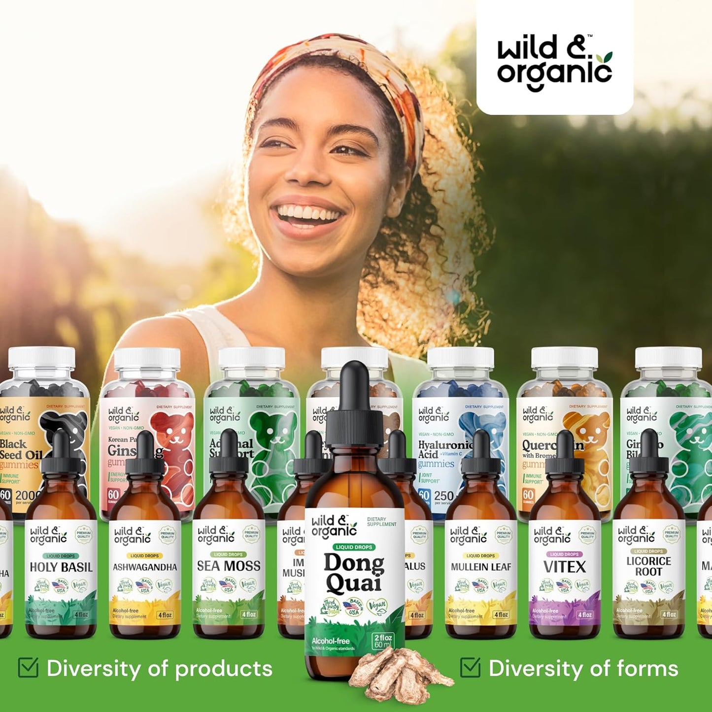 Organic Dong Quai Tincture 500mg - Angelica Root Supplement for Women - Liquid Extract Drops - Sugar & Alcohol-Free - 2 fl oz