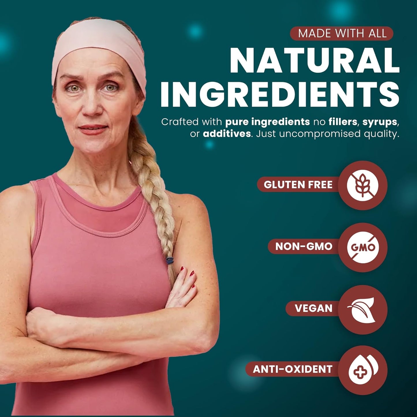 Organic Dr. Sebi Inspired Elderberry Sea Moss Gel with Ginger - Rich in Vitamins & Antioxidants from Saint Lucia (8 oz.)
