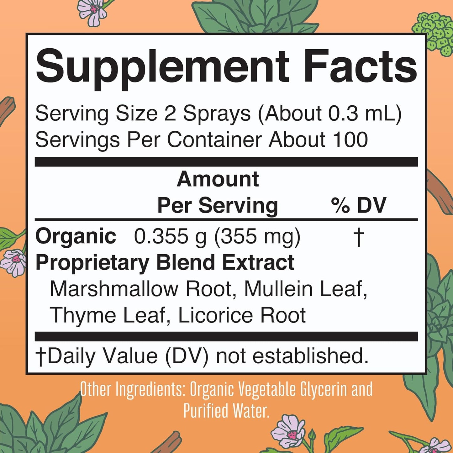 Organic Echinacea Throat Spray & Drops for Immune Support | USDA Certified, Clean Label Project Verified | Vegan & Non-GMO | Vitamins for Throat Relief & Health