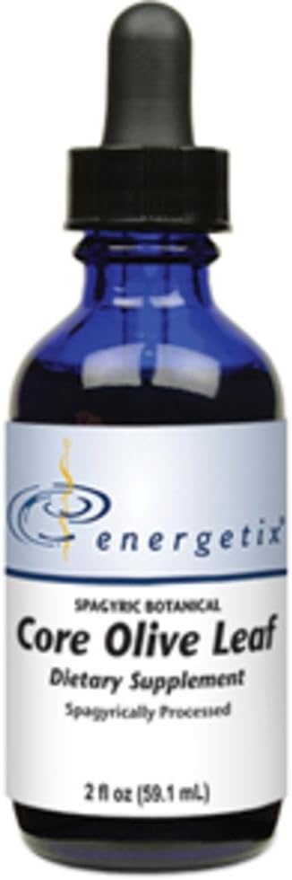 Organic Energetix Core Olive Leaf Extract - 2 oz. Bottle for Immune Support & Antioxidant Boost