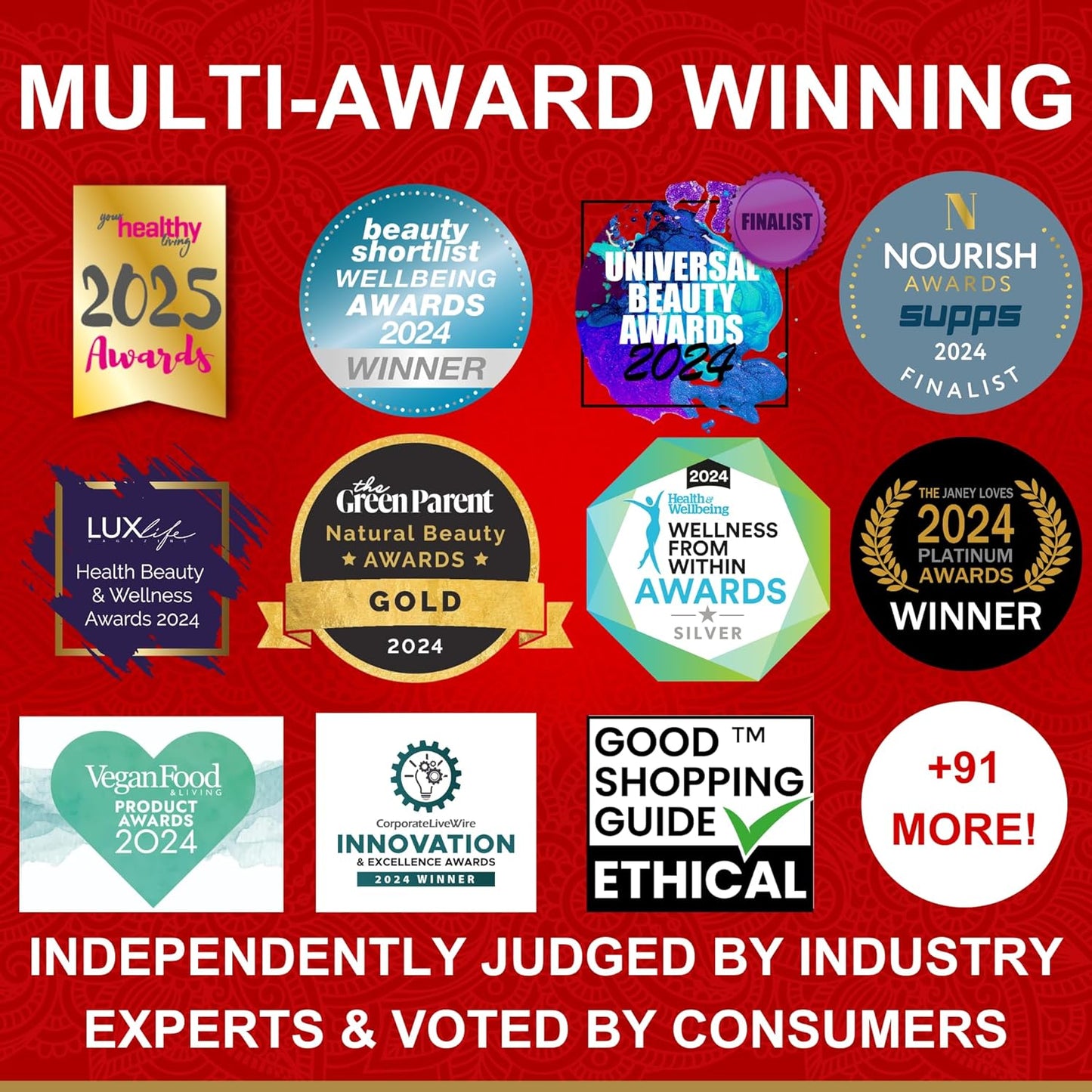 Organic Energize Bundle: Moringa & Holy Basil Capsules - USDA Certified | Multi-Award-Winning Formula