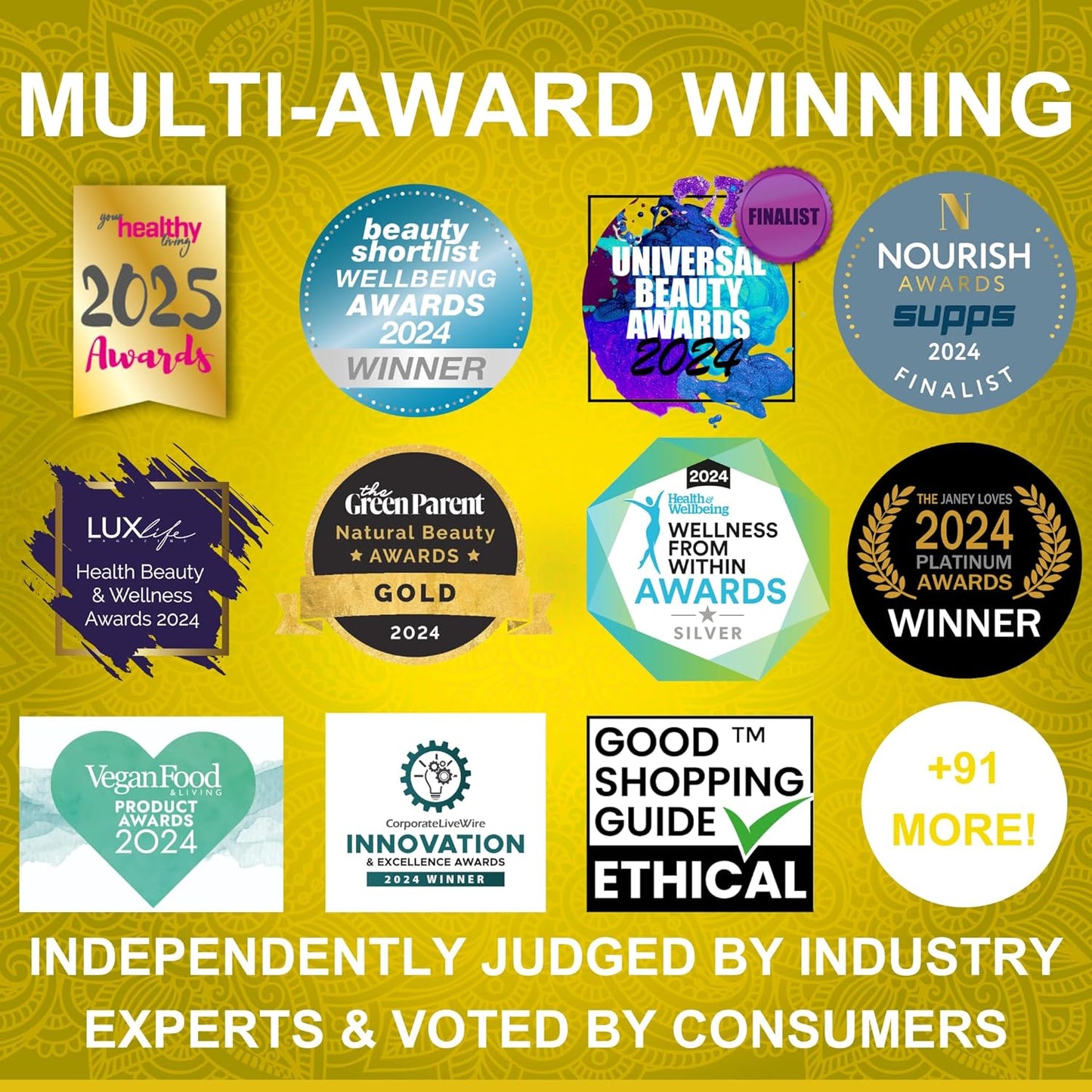 Organic Energize Bundle: Moringa & Holy Basil Capsules - USDA Certified | Multi-Award-Winning Formula