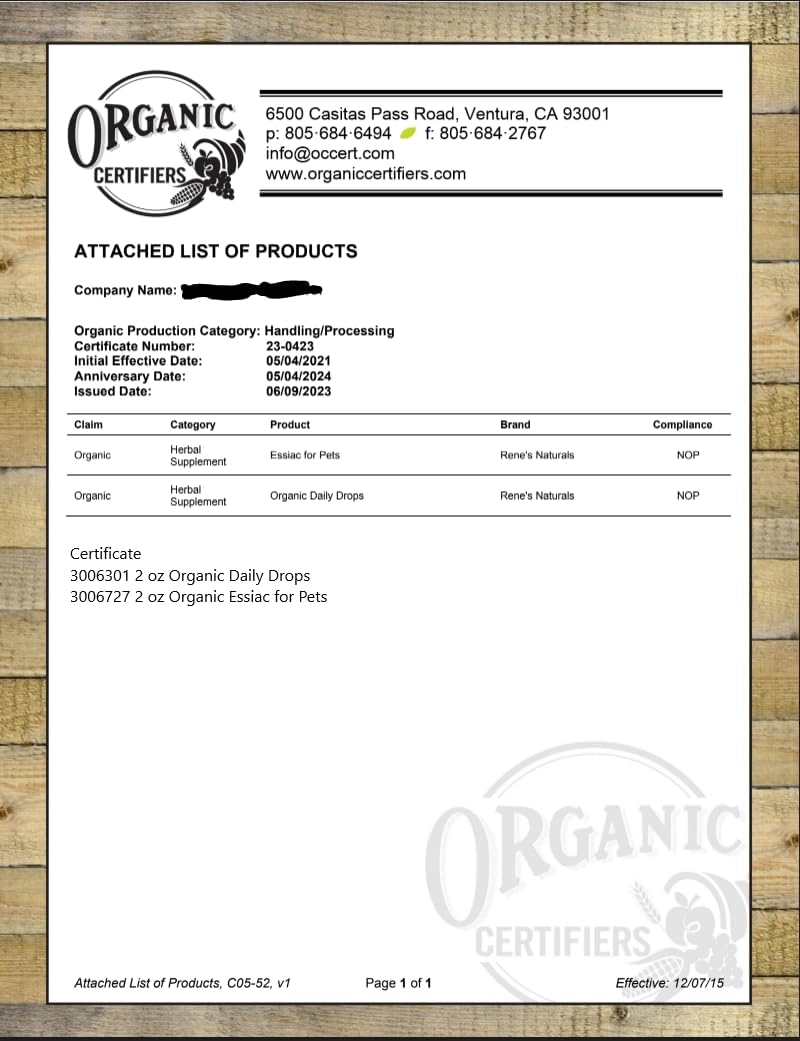 Organic Essiac Longevity Bundle: Immune Boosting Drops with Pre/Probiotics, Quercetin, Greens, Red Fruits, Veggies - Berry Flavor