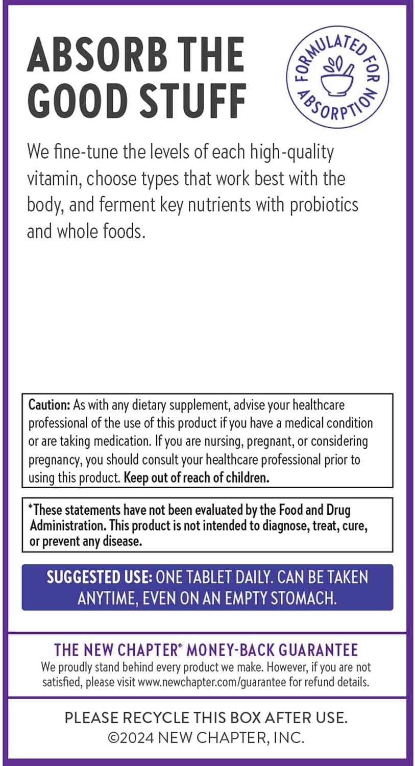 Organic Fermented Vitamin B Complex for Cellular Energy, Brain, Beauty - 90 Vegan Capsules