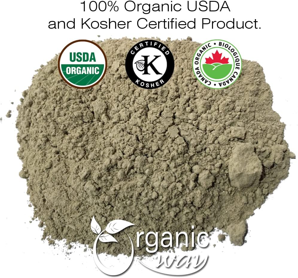 Organic Gokshura Powder - Raw, Vegan, Non GMO, Gluten Free - USDA Certified - 1LB/16Oz - Origin India