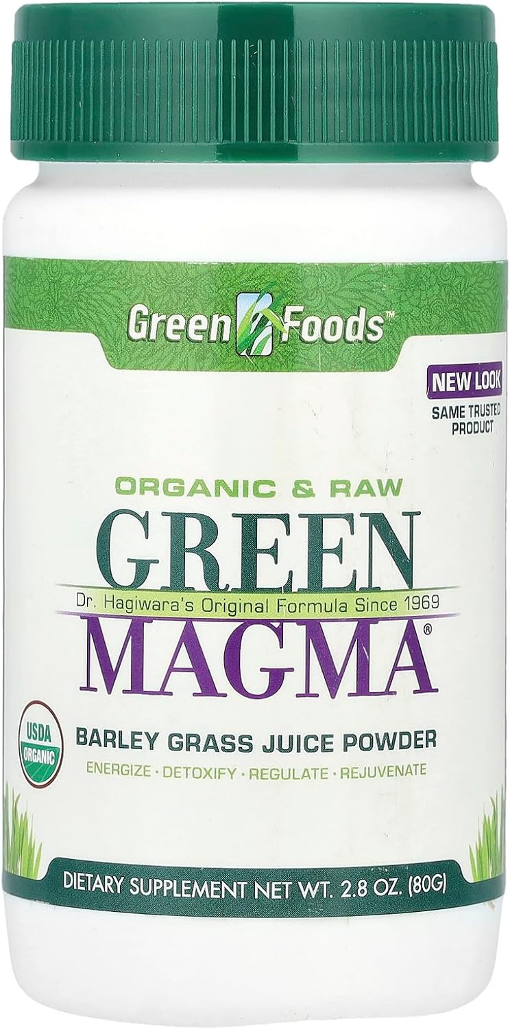 Organic Green Foods Green Magma Powder Supplement - 2.8 oz