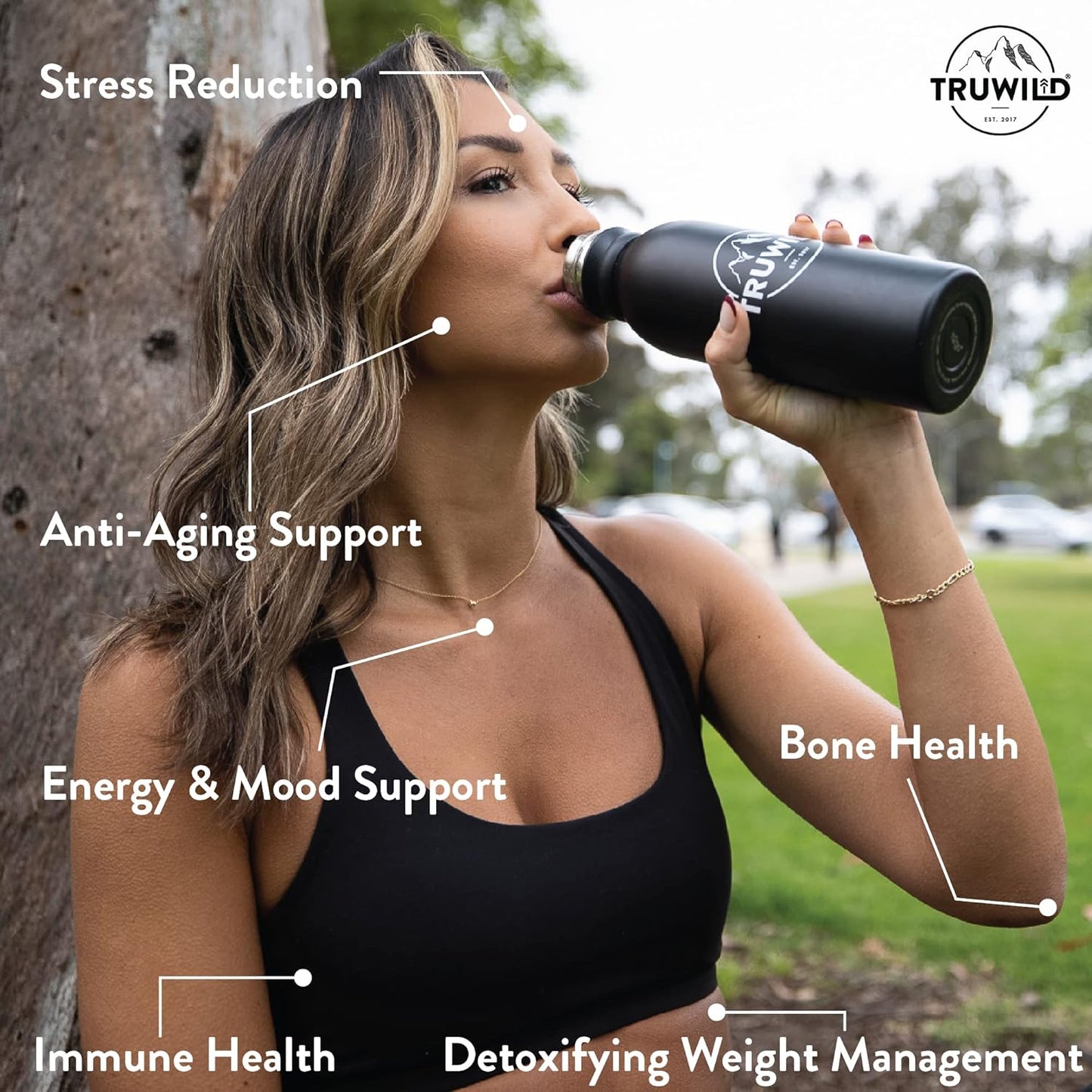 Organic Green Superfood Juice Powder with 22+ Antioxidants & Nutrients for Immune Health, Stress Relief, Digestion - 30 Servings (Cucumber Mint)