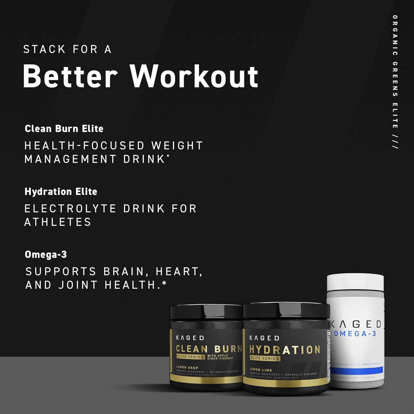 Organic Greens Elite Superfood Powder with Apple Cider Vinegar, Adaptogens, Prebiotics, Vitamins, Minerals - Berry Flavor, 30 Servings