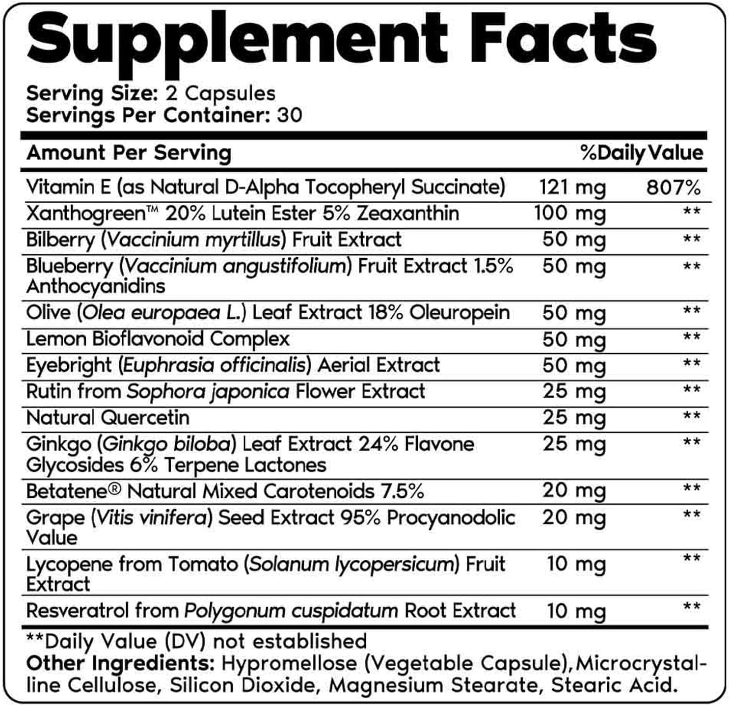 Organic Greens Powder & Vision Supplements with Lutein and Zeaxanthin for Eye Support - Men and Women Bundle