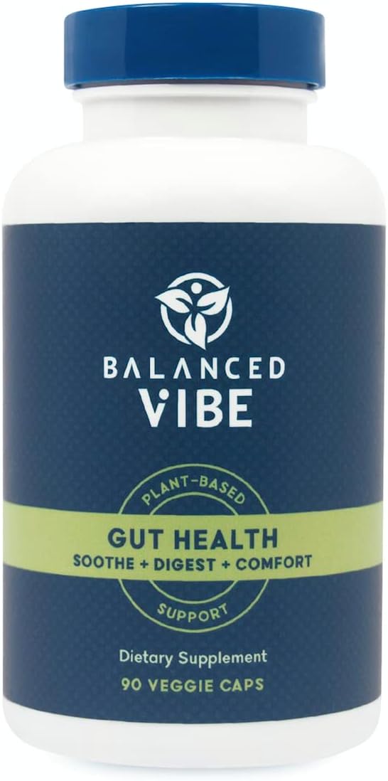 Organic Gut Health Supplement for Men and Women | After-Party Recovery | Reduce Bloating, Optimize Digestion | Daily Wellness Support (90 ct)