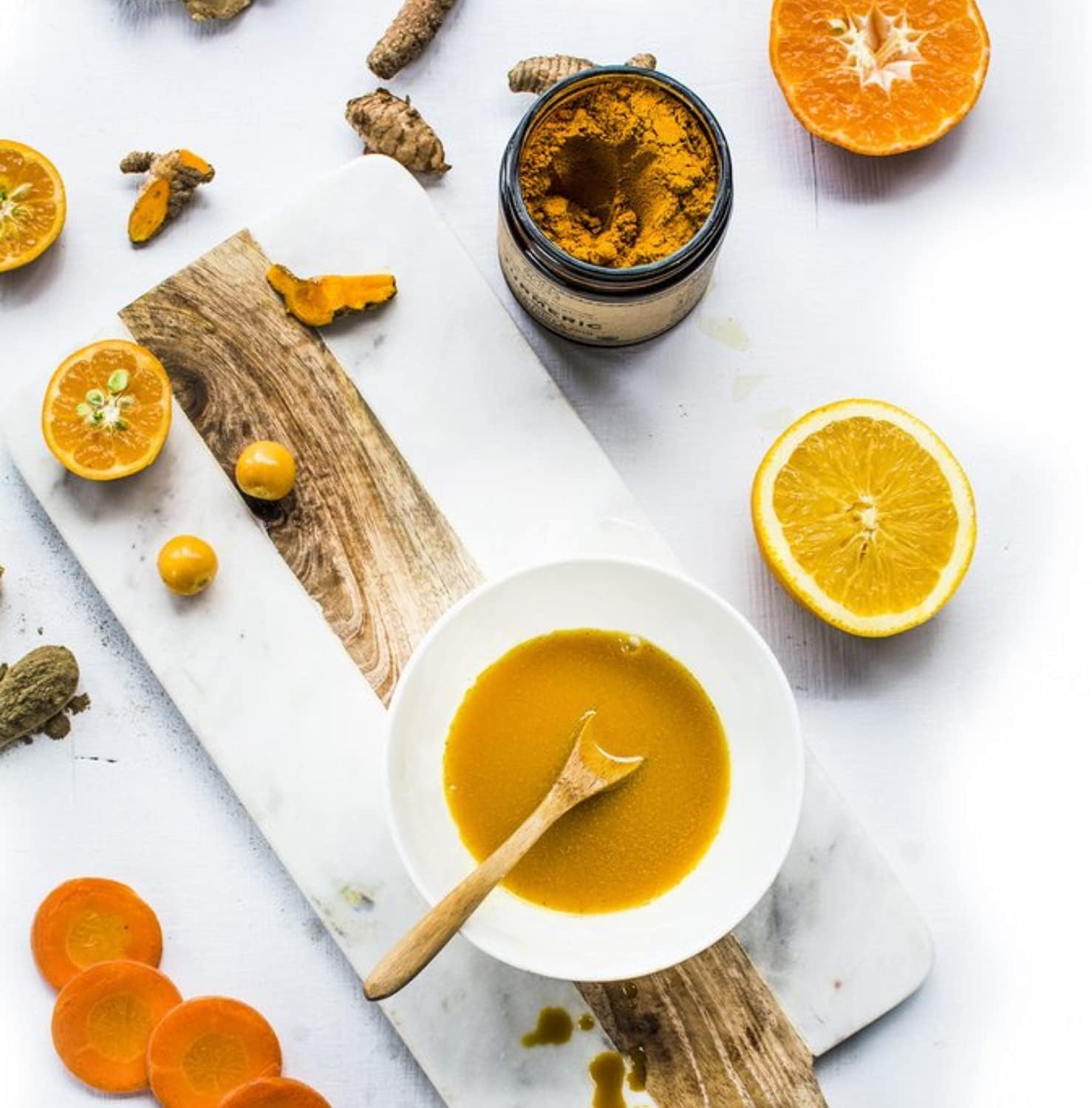 Organic Heirloom Turmeric Root Powder for Skin, Muscles & Joints - Golden Turmeric Extract (4oz)