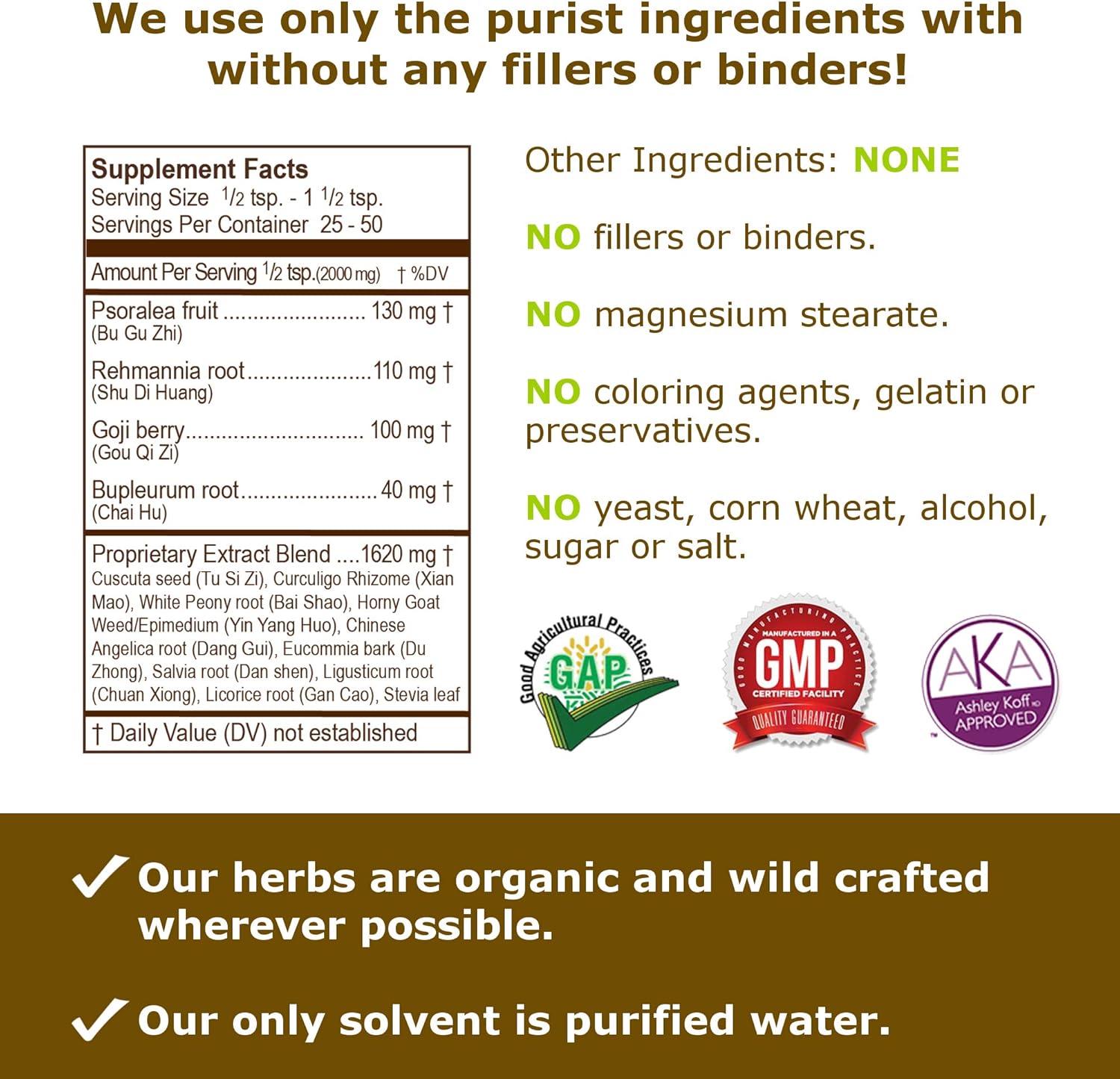 Organic Herbal Fertility Tea Extract for Natural Conception Boost