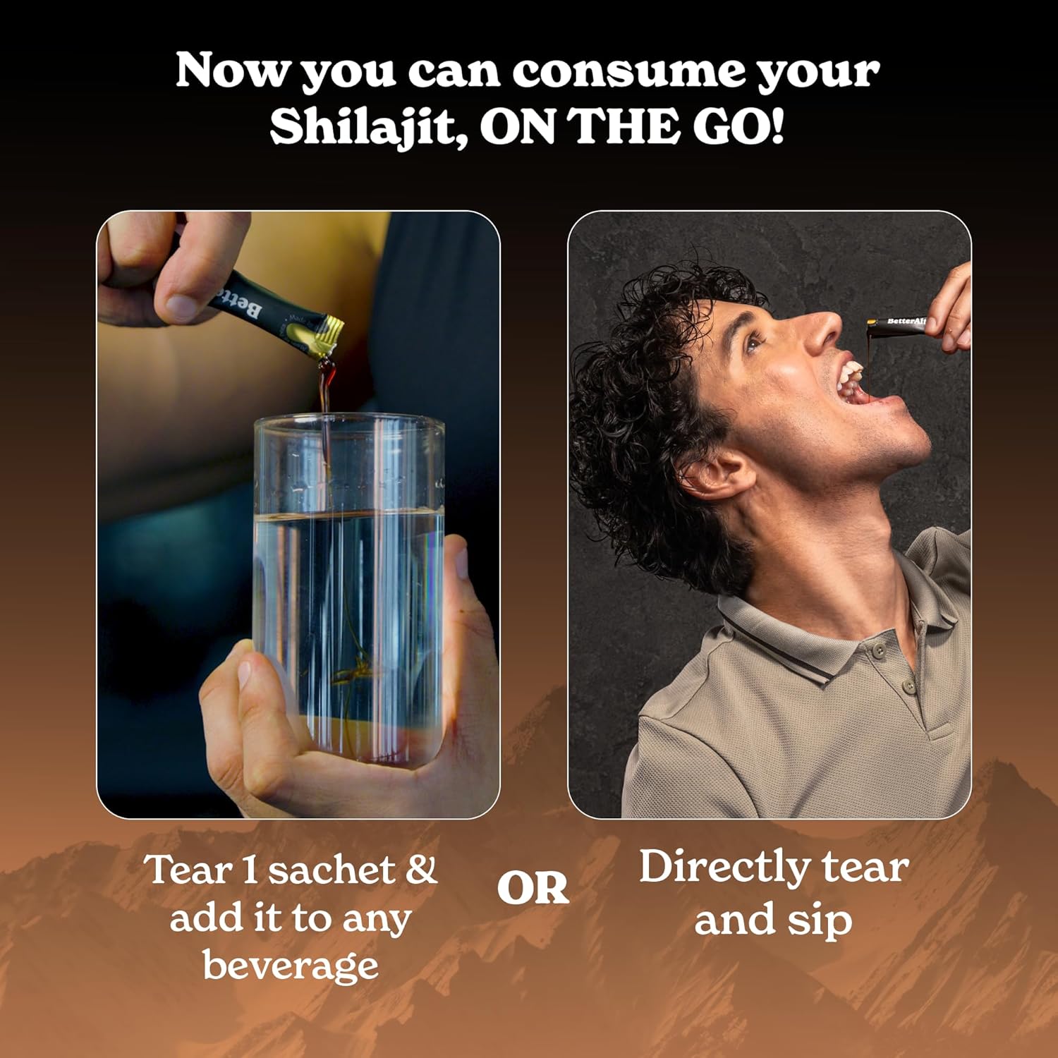 Organic Himalayan Shilajit Caramel Honey Sticks with Saffron & 85+ Trace Minerals | Energy Boost & Immune Support | 30 Easy-to-Consume Sticks