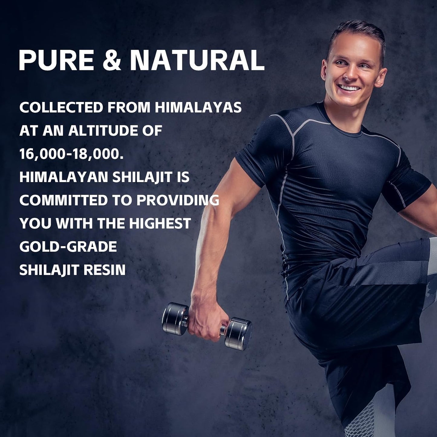 Organic Himalayan Shilajit Resin - 100% Pure for Men & Women | Rich in Fulvic Acid & 85+ Trace Minerals | Shilajit Pure Himalayan Organic Extract