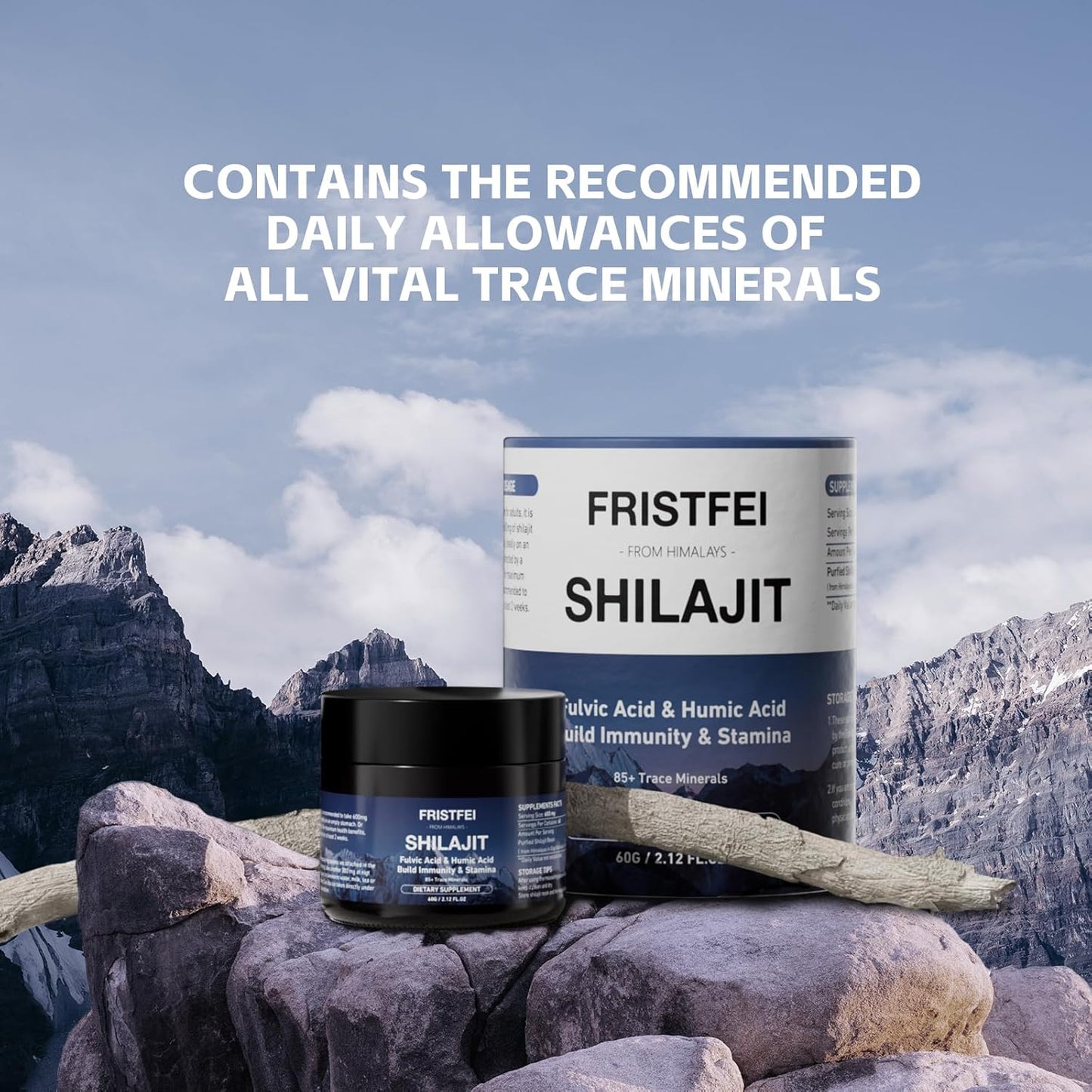Organic Himalayan Shilajit Resin - 100% Pure for Men & Women | Rich in Fulvic Acid & 85+ Trace Minerals | Shilajit Pure Himalayan Organic Extract