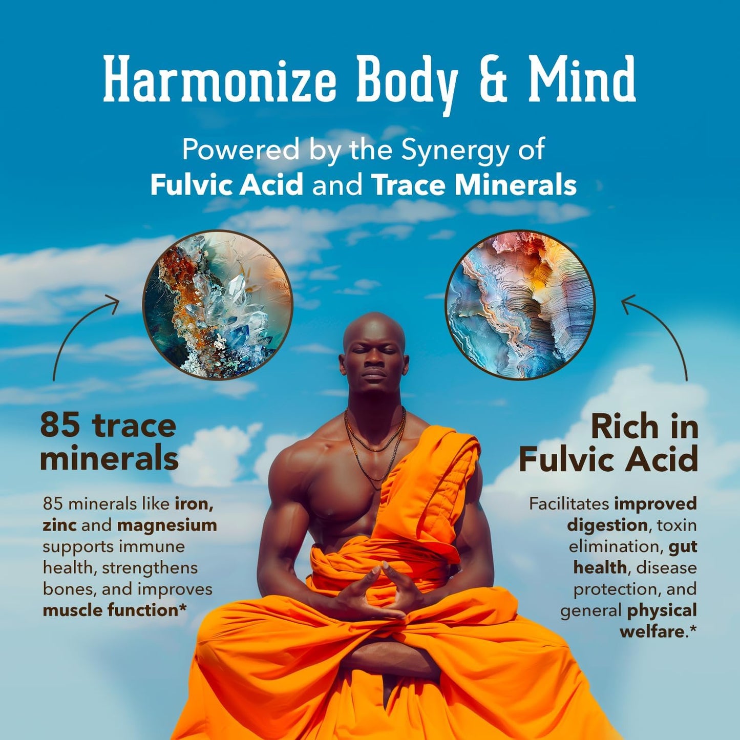 Organic Himalayan Shilajit Resin 50G - High Potency Golden Grade A Supplement with 85+ Trace Minerals, Fulvic Acid for Energy & Immune Support