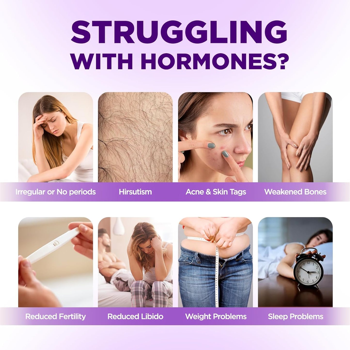 Organic Hormone Balance Tea for Fertility Enhancement, PCOS Management & Hormonal Acne - 10 Tea Bags for Women's Health - BoostGo Australia