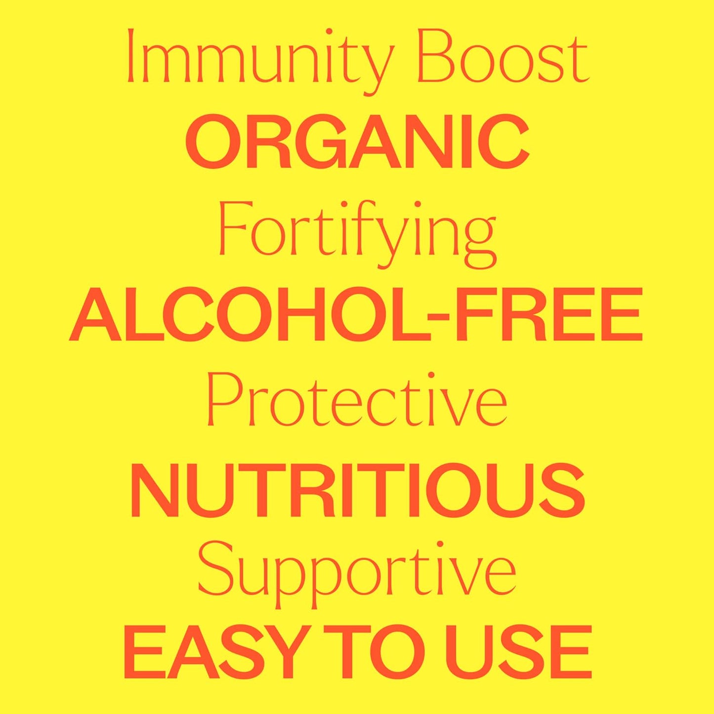Organic Immunity Boost Tincture with Echinacea, Elderberry & Lemon Balm Extract - 30 mL (1 oz) - Natural Defense for Immune System - Seasonal Threats Support