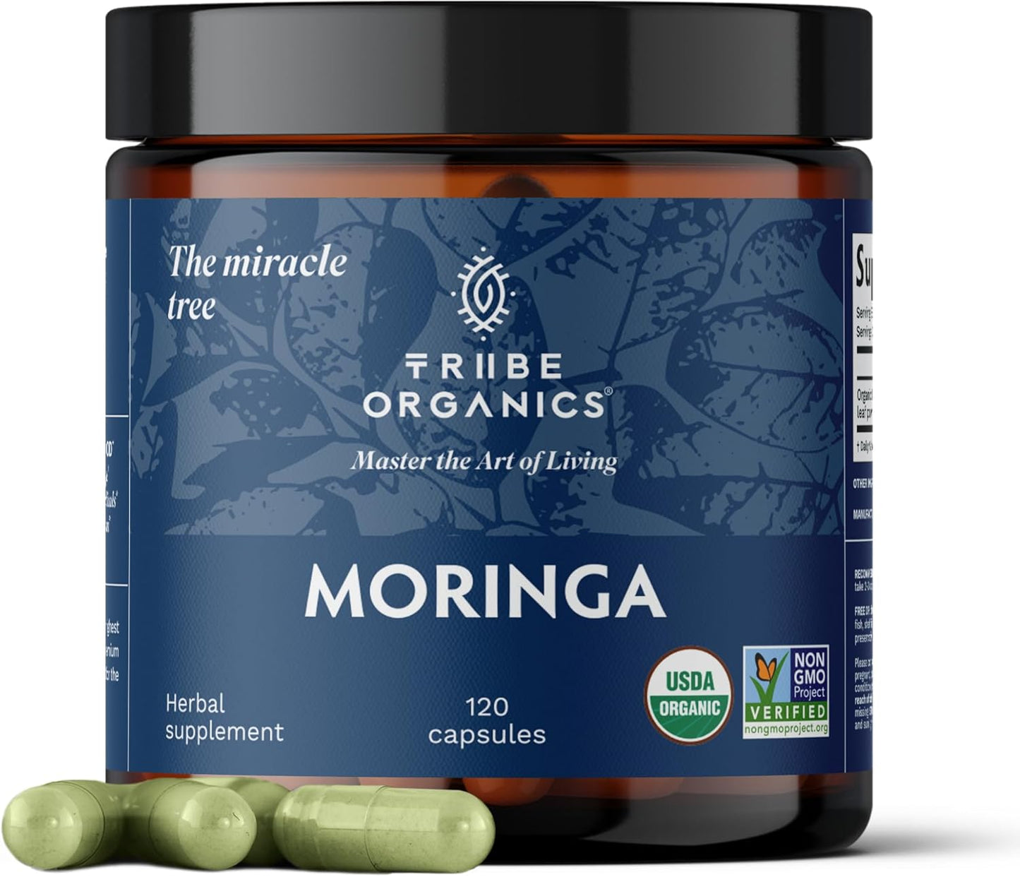 Organic Immunity Support Trio: Turmeric, Boswellia, Moringa - Revitalize Liver, Digestive System - Detox & Wellness Boost