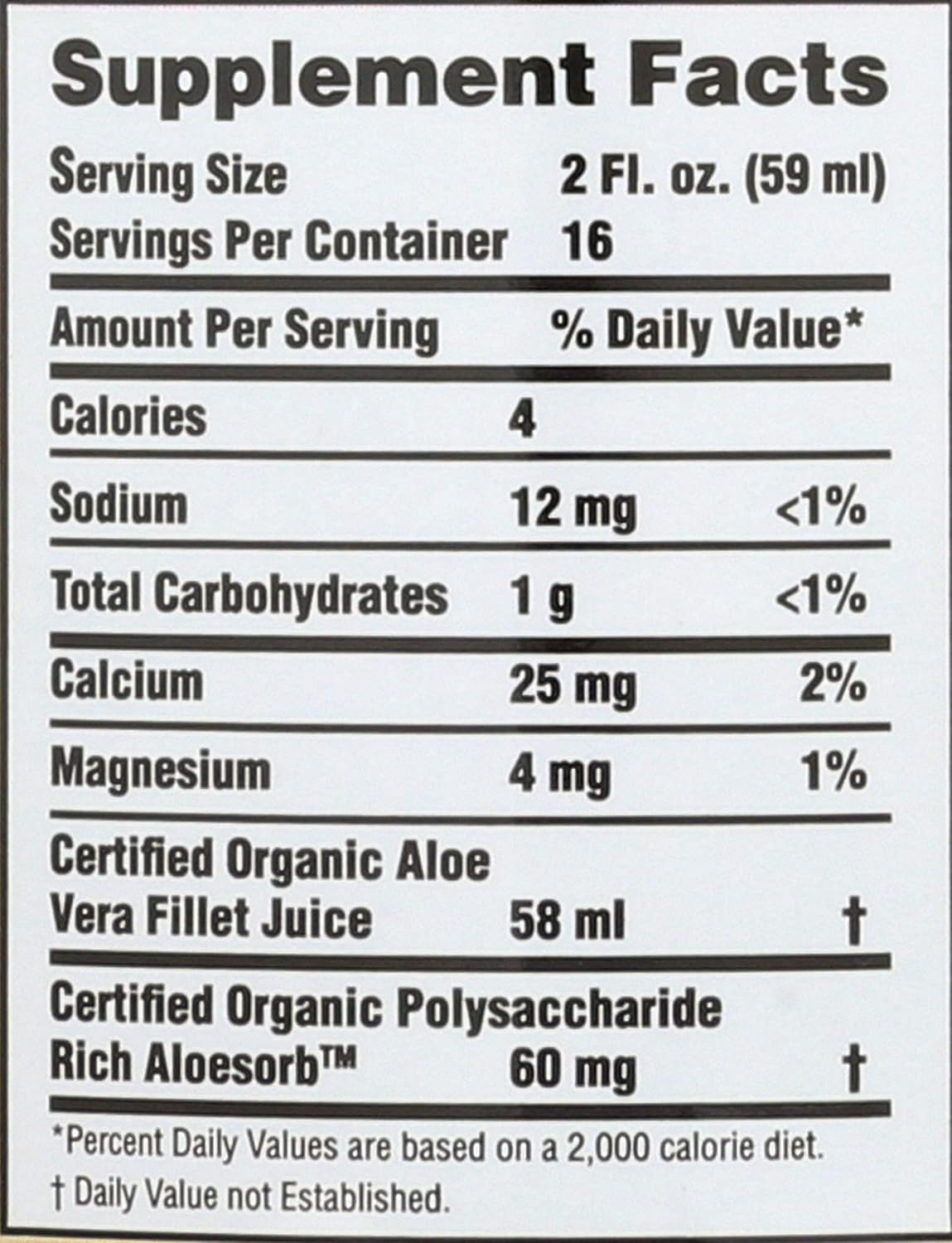 Organic Inner Fillet Aloe Vera Juice - Natural Vitamins, Digestive Enzymes, Gut Health, Stomach Relief & Glowing Skin - 32 Fl Oz - BoostGo Australia