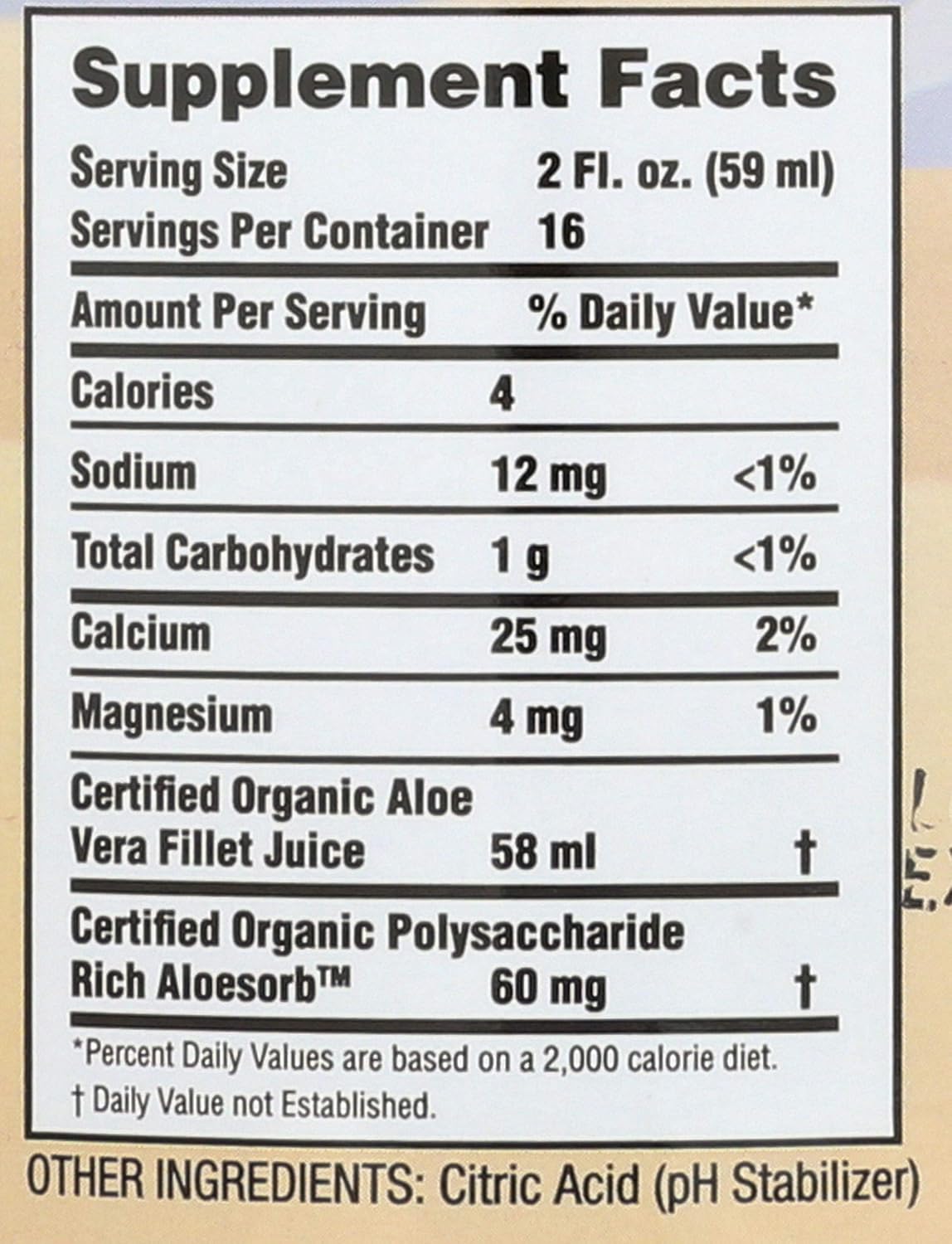 Organic Inner Fillet Aloe Vera Juice - Natural Vitamins, Digestive Enzymes, Gut Health, Stomach Relief & Glowing Skin - 32 Fl Oz - BoostGo Australia
