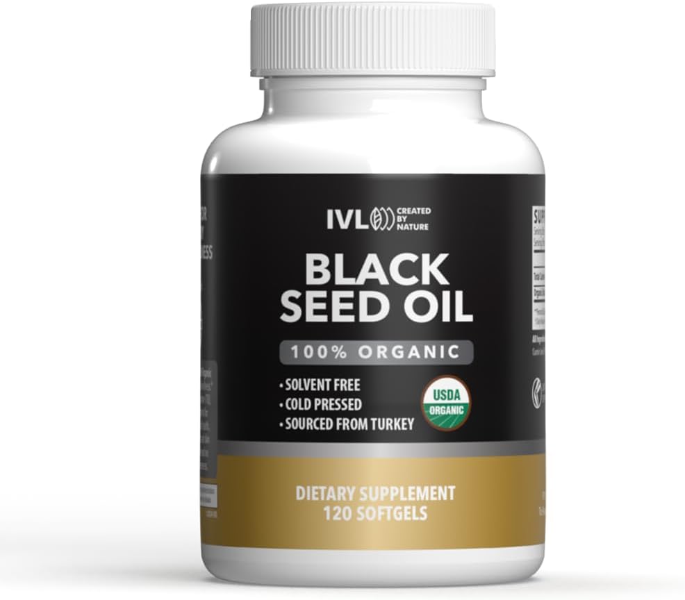 Organic IVL Black Seed Oil for Natural Health Benefits