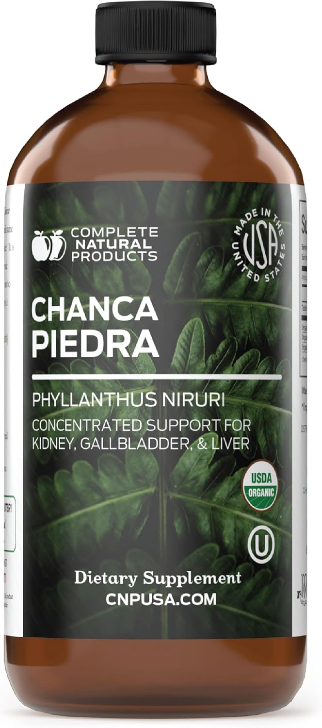 Organic Kidney Support Bundle with Chanca Piedra Extract - Natural Kidney Health Solution