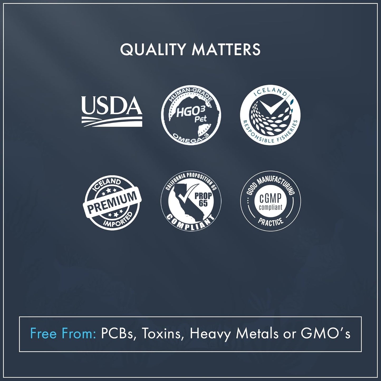 Organic Lemon Flavored Cod Liver Oil Liquid Supplement - High Potency Omega 3 DHA & EPA, Vitamin A, E & D3 - Supports Immune Health & Joints, Non-GMO, 1000mg (16 Oz)