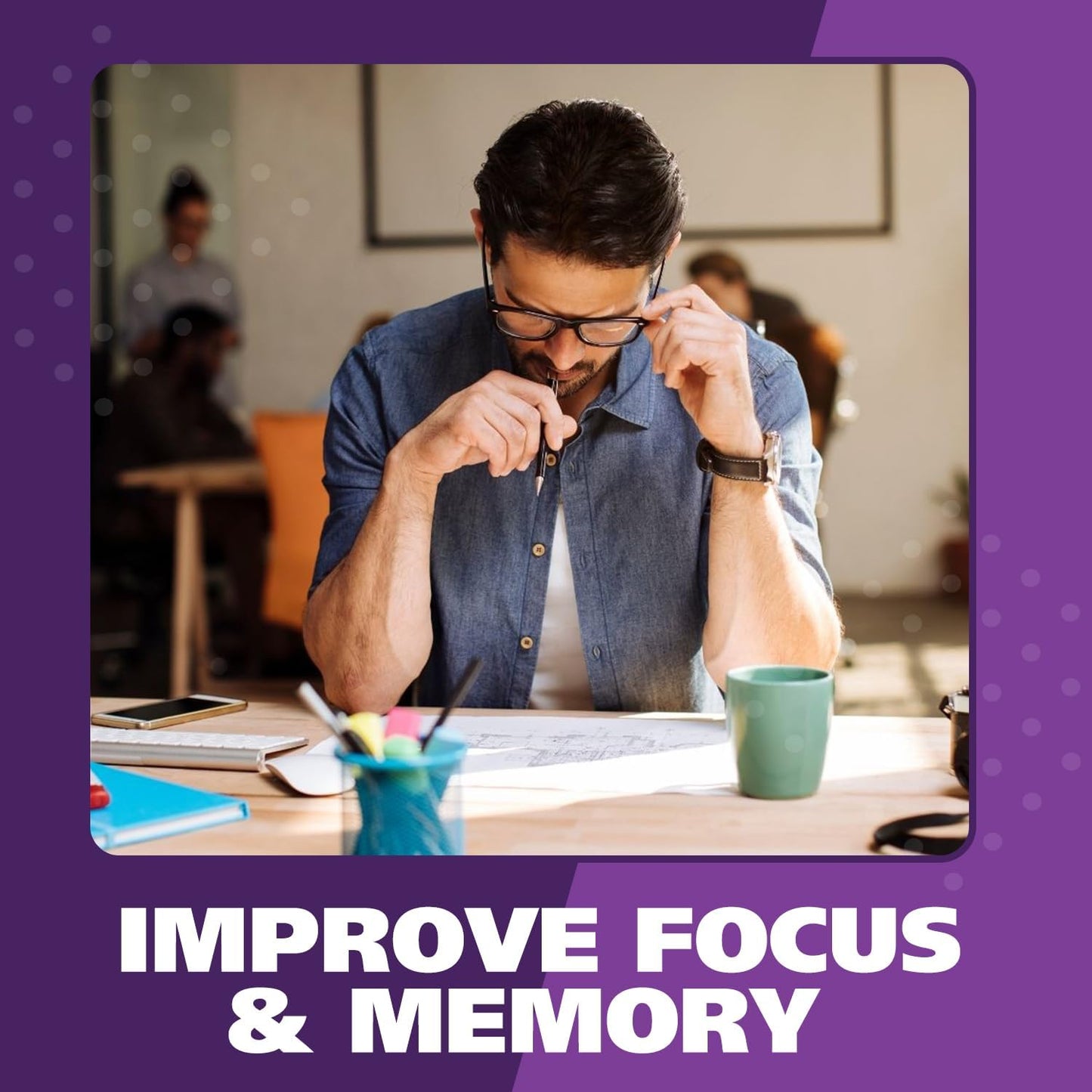 Organic Lions Mane Mushroom Capsules for Brain Health Support - 360 Nature's Impact Supplement with Beta-Glucans & Hypromellose - Cognitive System Boost - BoostGo Australia