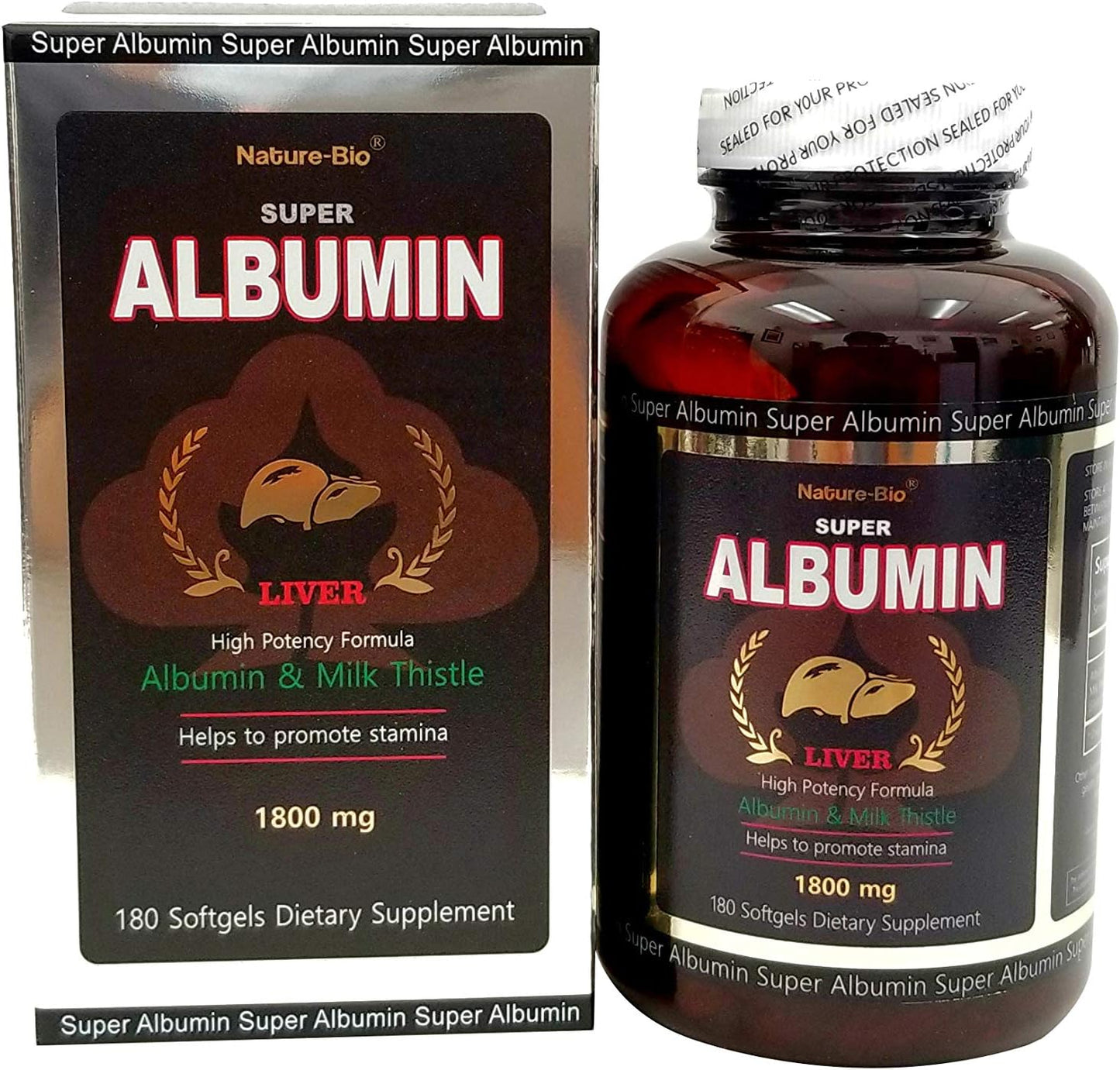 Organic Liver Albumin Supplement for Natural Health Support