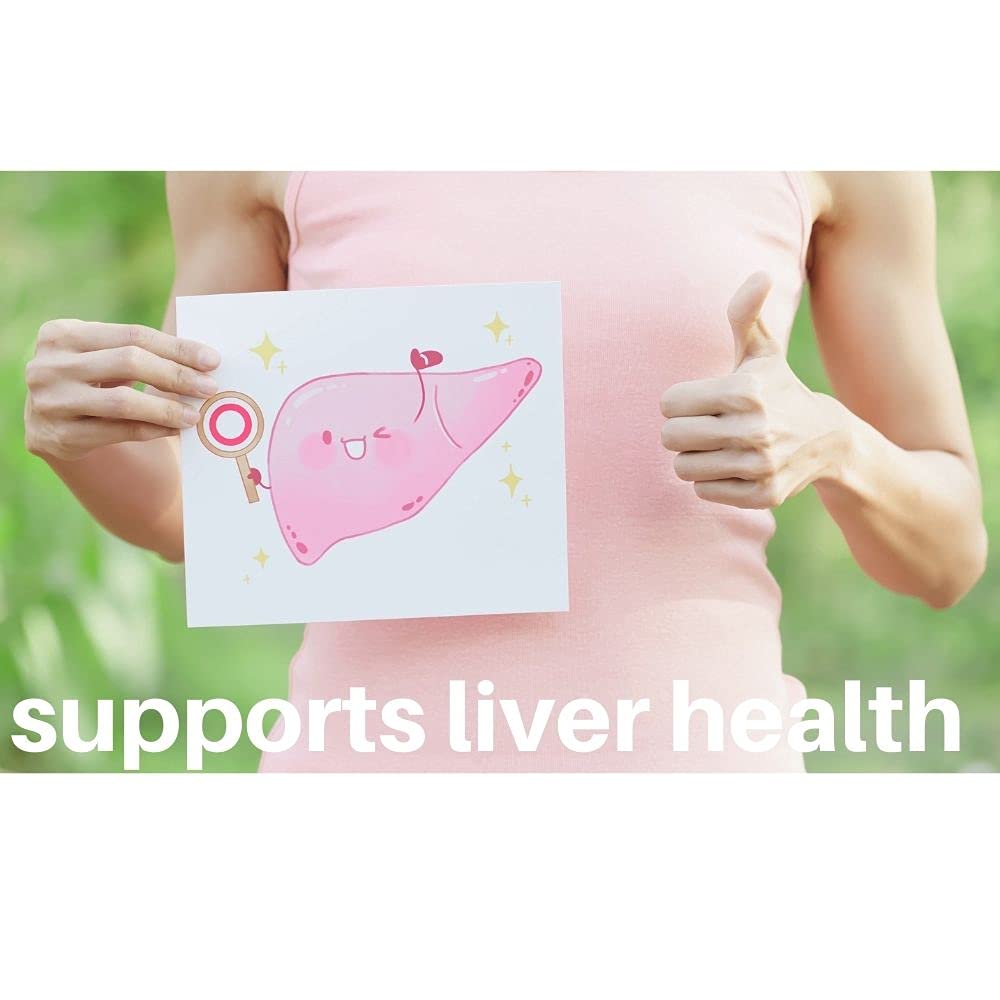 Organic Liver Detox Tea with Dandelion Leaf, Fennel, Ginger | Cleanses Liver & Gallbladder (28 Teabags)