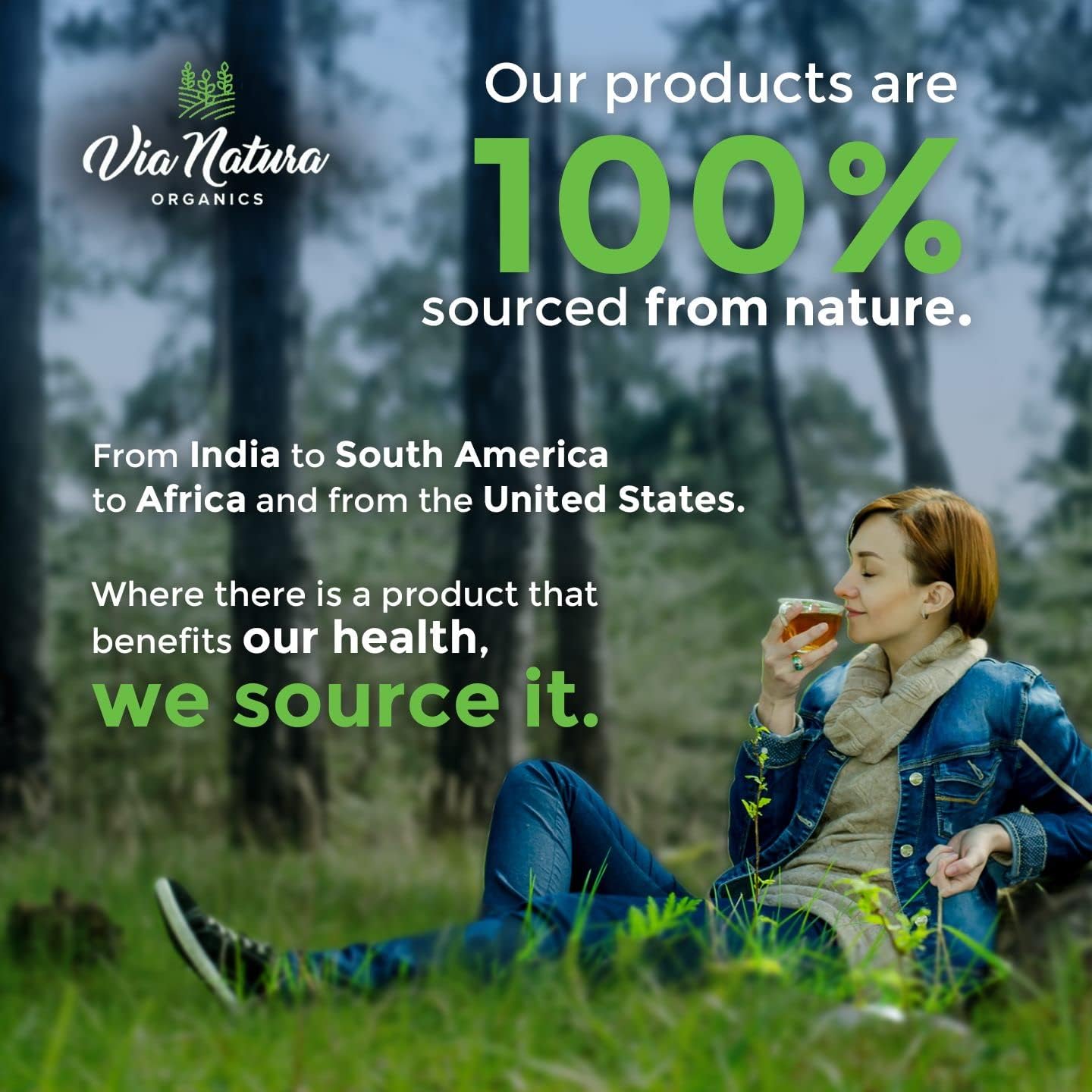 Organic Magnesium Glycinate 200 mg Tablets - Gluten Free & Non-GMO - 60 Count by Via Natura Organics