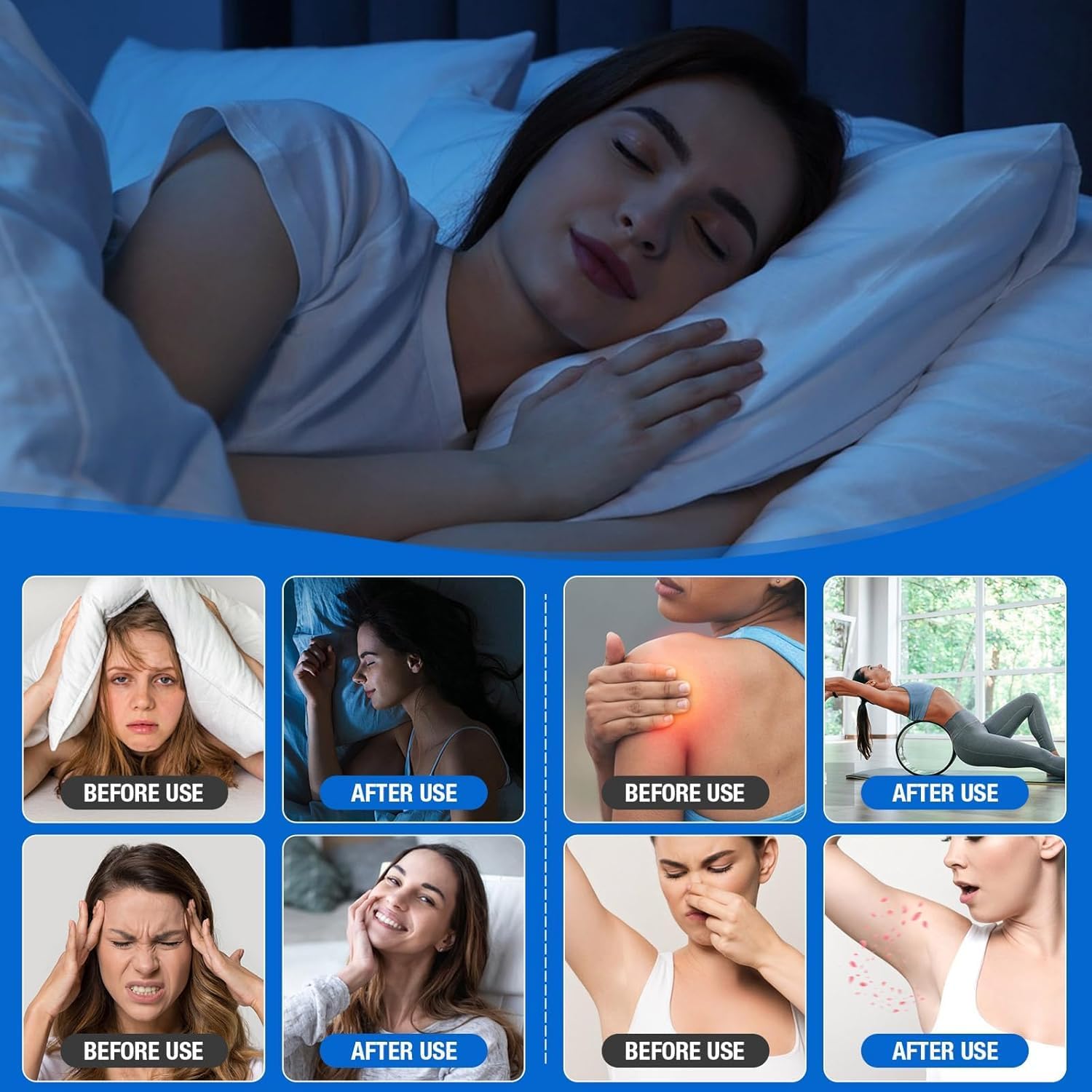 Organic Magnesium Oil Spray for Feet | 100% Pure & Natural | Easy Absorption | 2-Pack Glass Bottles