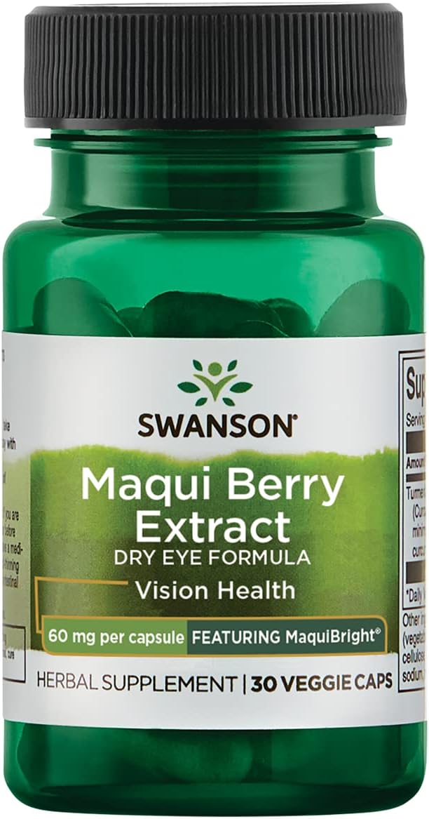 Organic Maquibright Capsules - 60mg Strength, 30 Count
