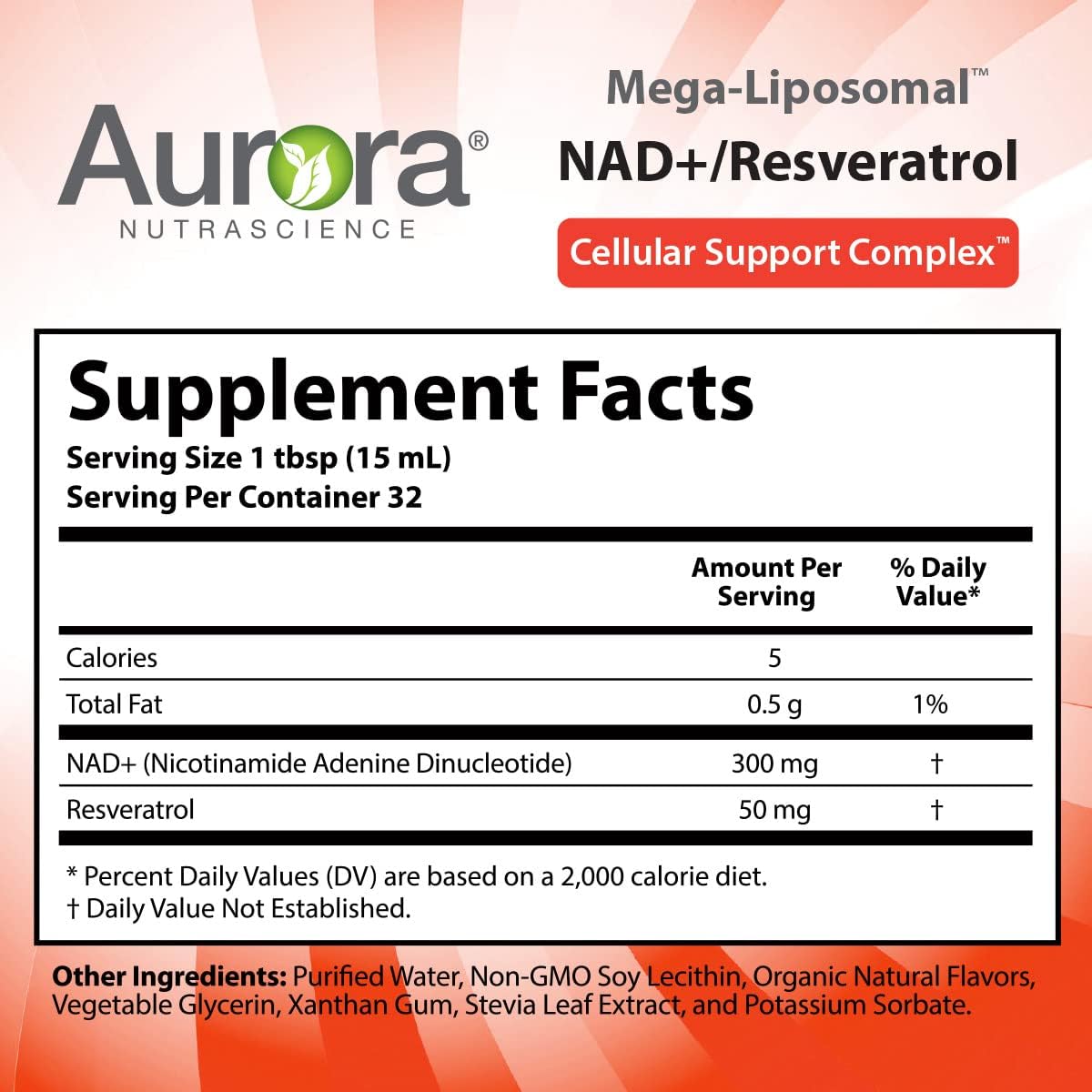 Organic Mega-Liposomal NAD+/Resveratrol Supplement, Gluten-Free, Non-GMO, Sugar-Free - 16 fl oz - BoostGo Australia