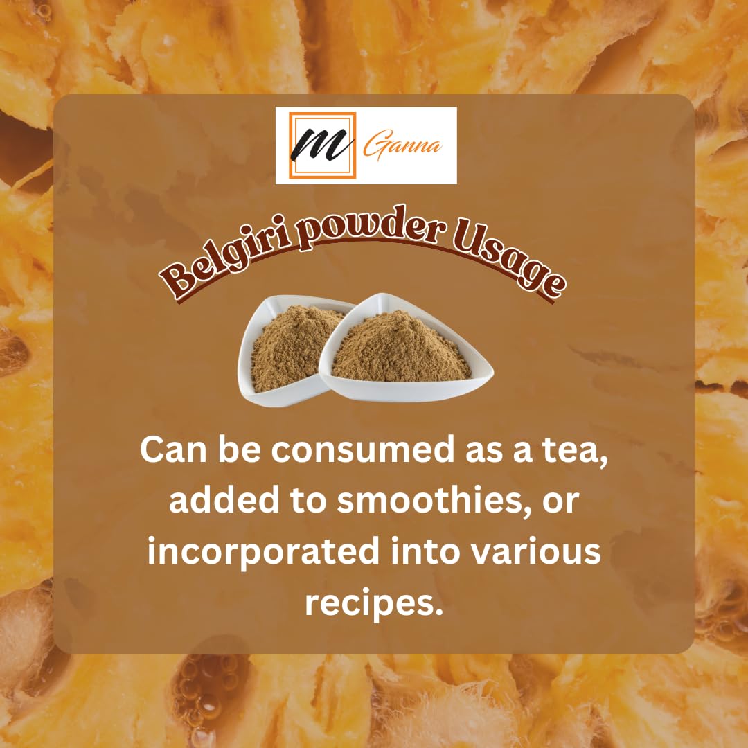 Organic mGanna Belgiri Powder for Healthy Hair and Skin - 227g/0.5lbs