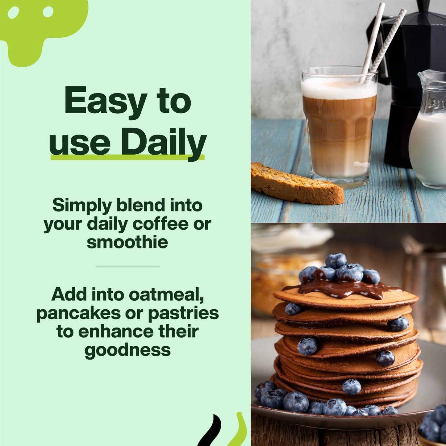 Organic Mixed Berry Superfood Powder with 25+ Fruits & Veggies - Energizing & Antioxidant-Rich Smoothie Mix | Keto-Friendly & Prebiotic | 35 Servings