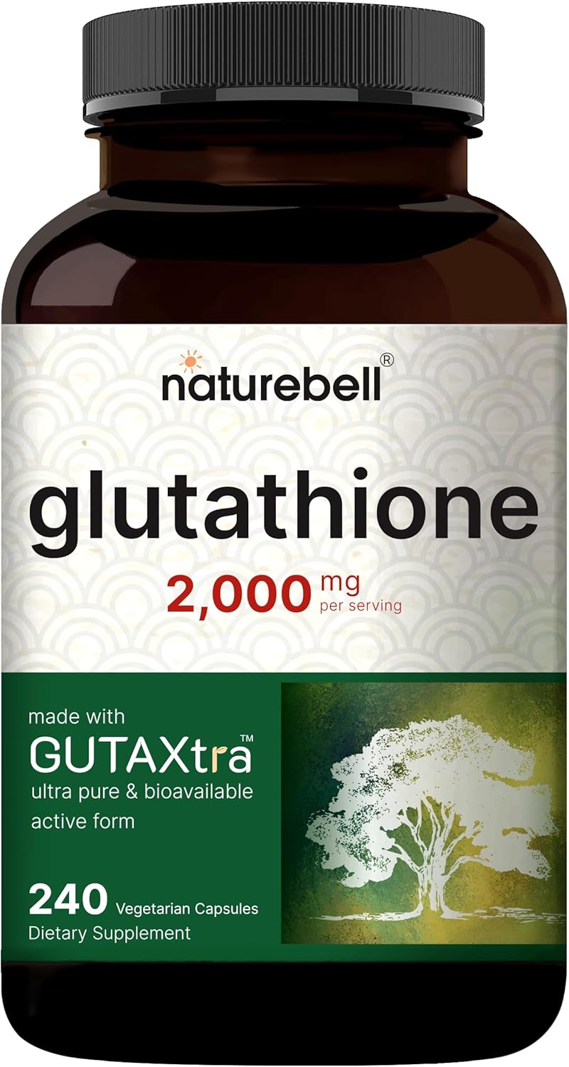 Organic Moringa & Glutathione Bundle Pack - 8000mg Moringa, 2000mg Glutathione Per Serving - Antioxidant Support - BoostGo Australia