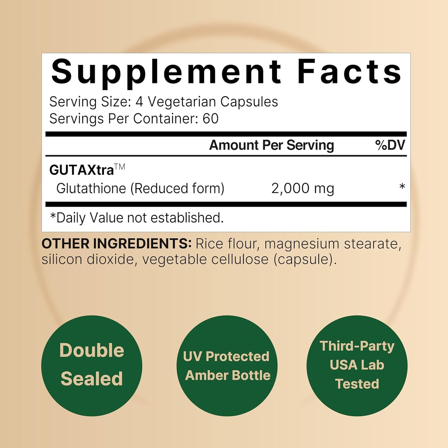 Organic Moringa & Glutathione Bundle Pack - 8000mg Moringa, 2000mg Glutathione Per Serving - Antioxidant Support - BoostGo Australia