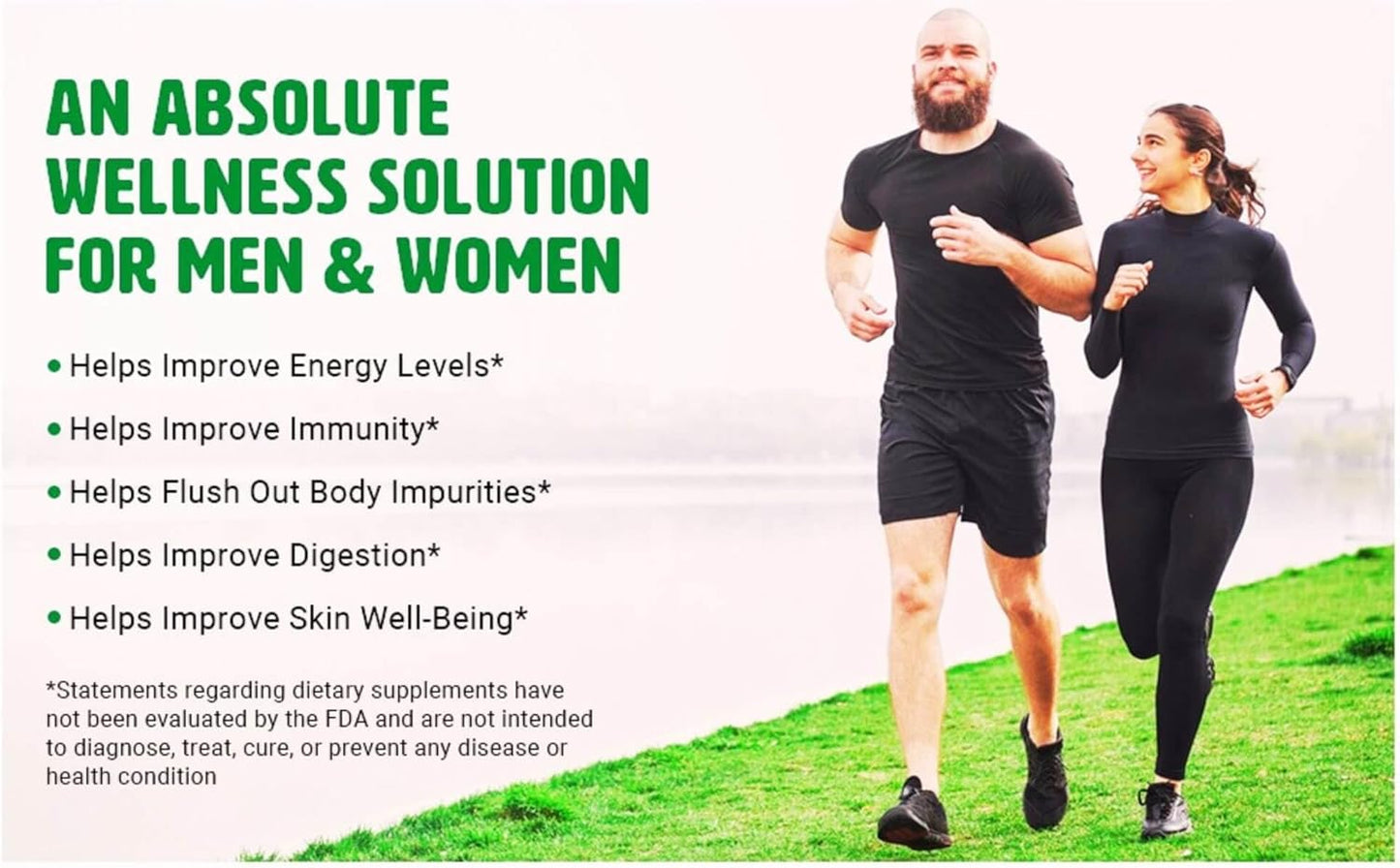Organic Moringa Tablets with Turmeric and Black Pepper - 300 Pills, 5 Month Supply - 1000 Mg per Serving - Supports Digestive Health - Pack of 1