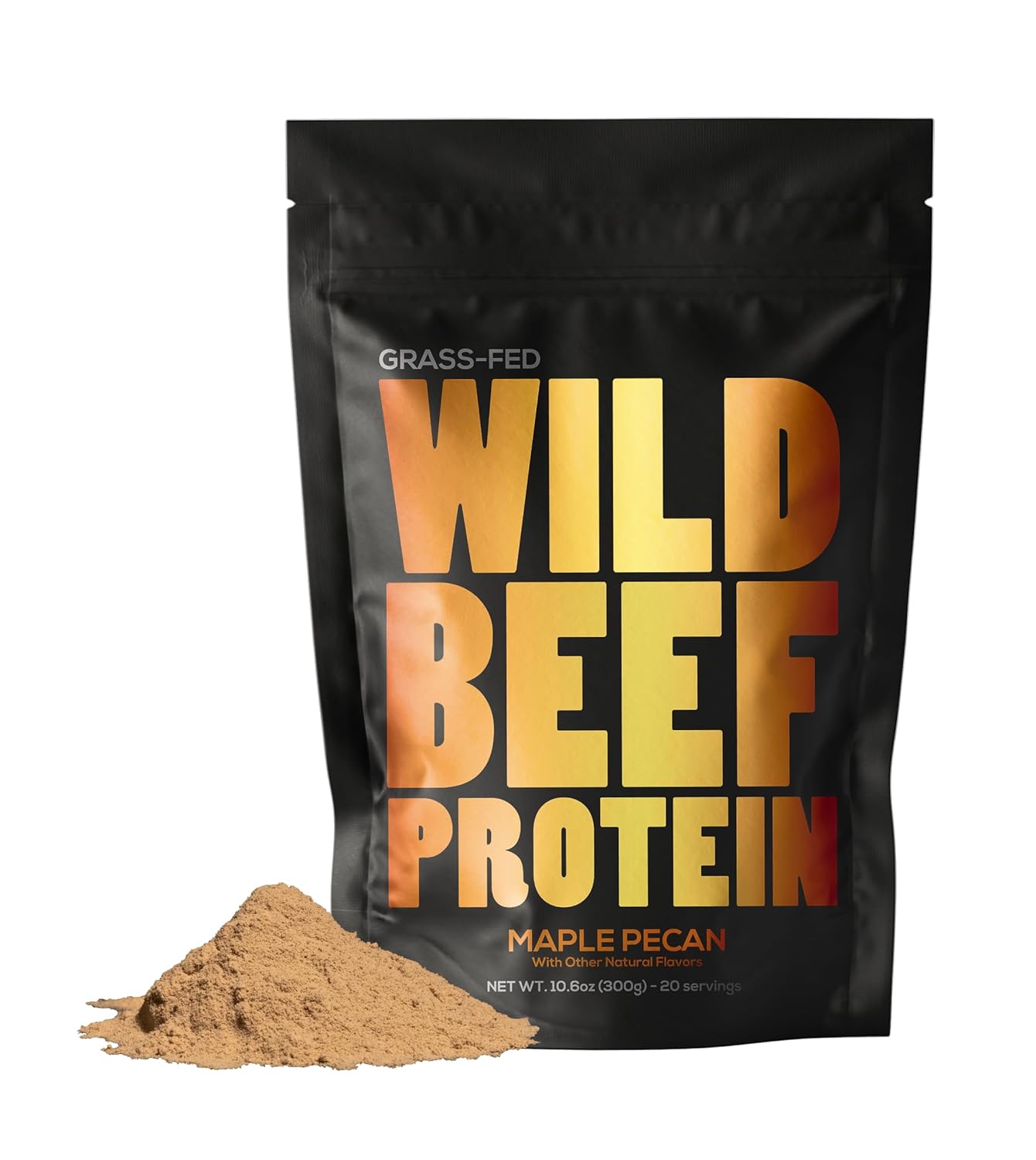 Organic Mushroom Cacao Mix & Grass-Fed Beef Protein Powder Bundle - Energizing Nutrition (26oz)