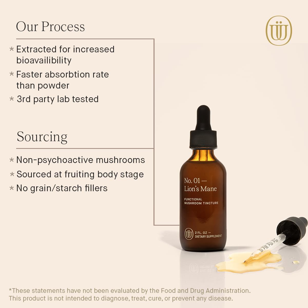 Organic Mushroom Extract Tincture - UPHORIC URTH Ritual Blend